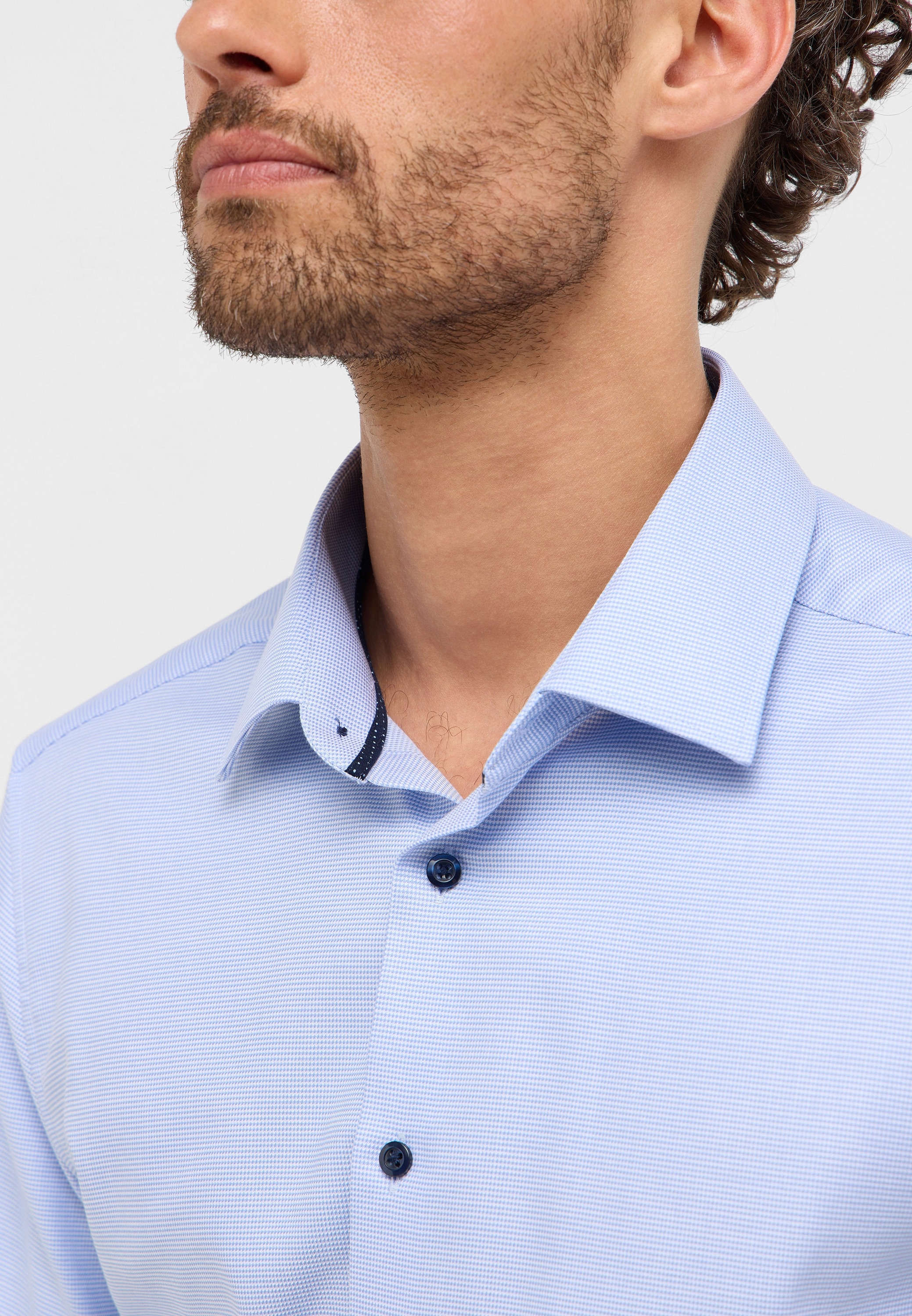 Eterna Kurzarmhemd »SLIM FIT« NON IRON (bügelfrei)