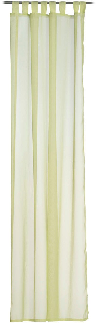 Gözze Gardine »Sambia Schlaufenschal« Schlaufen 1 Stk. tlg. HxB: 255x140, Voilé Uni