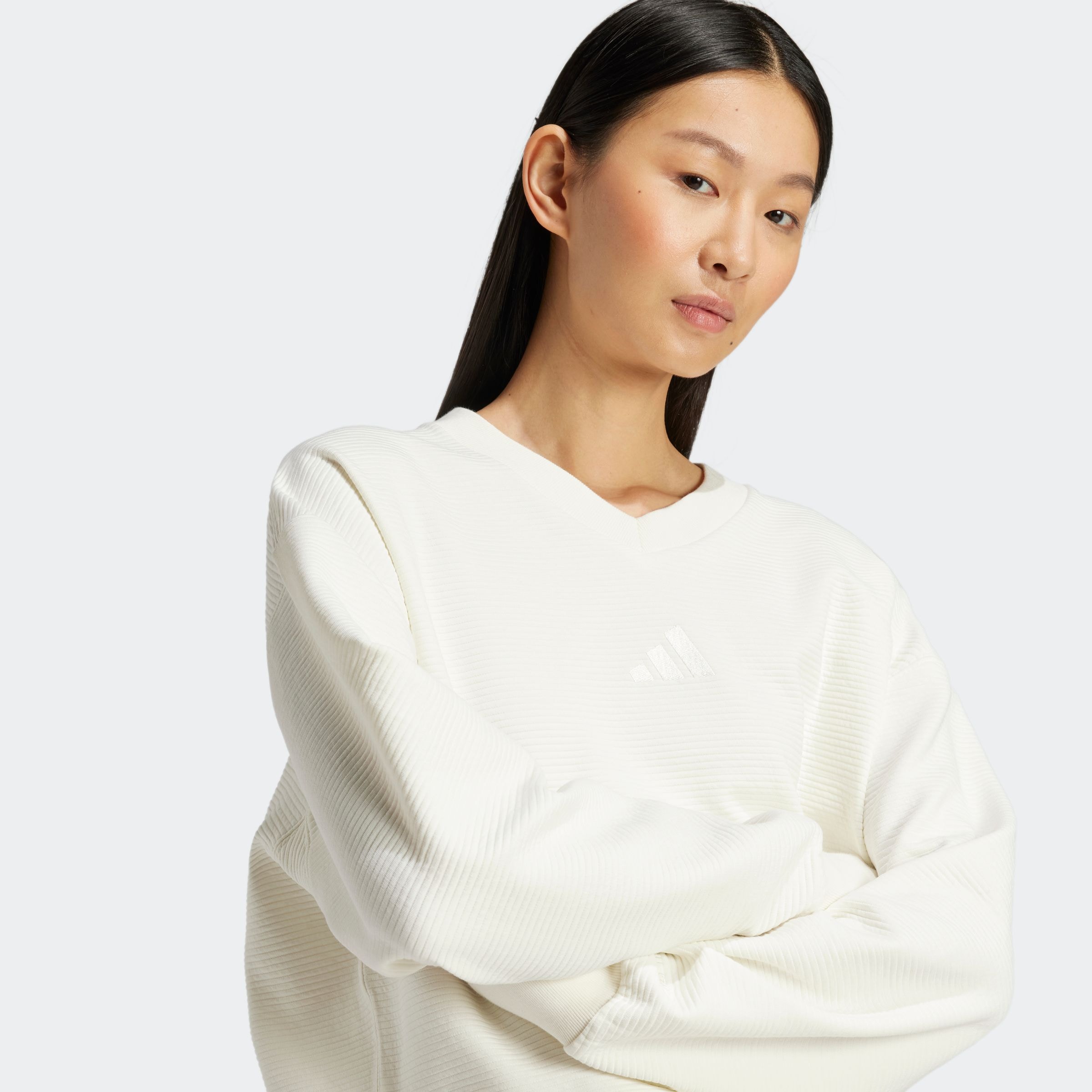 adidas Sportswear Sweatshirt »ALL SZN RIBBED V-NECK«
