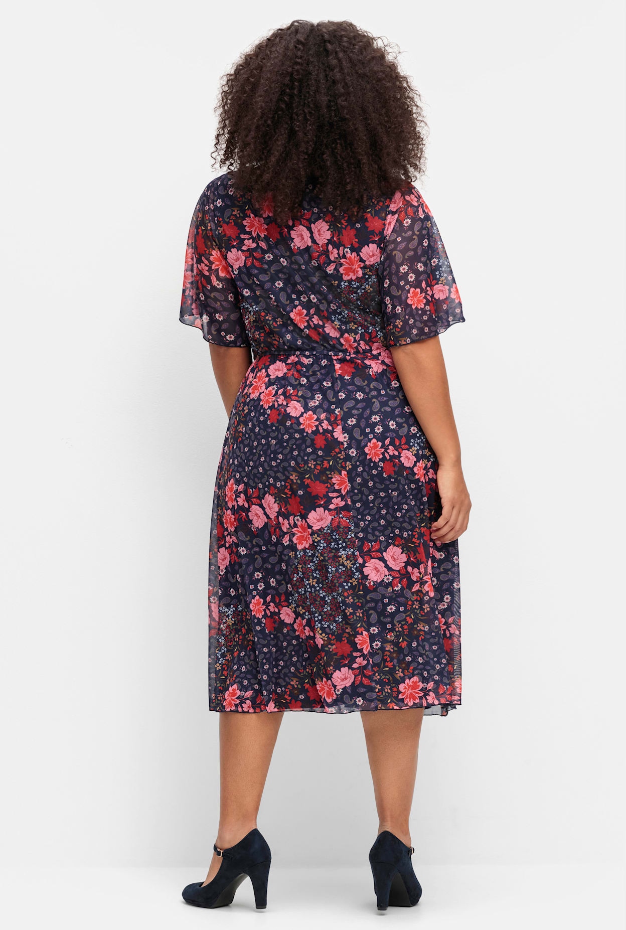 sheego by Joe Browns Robe d'été »Mesh-Kleid«