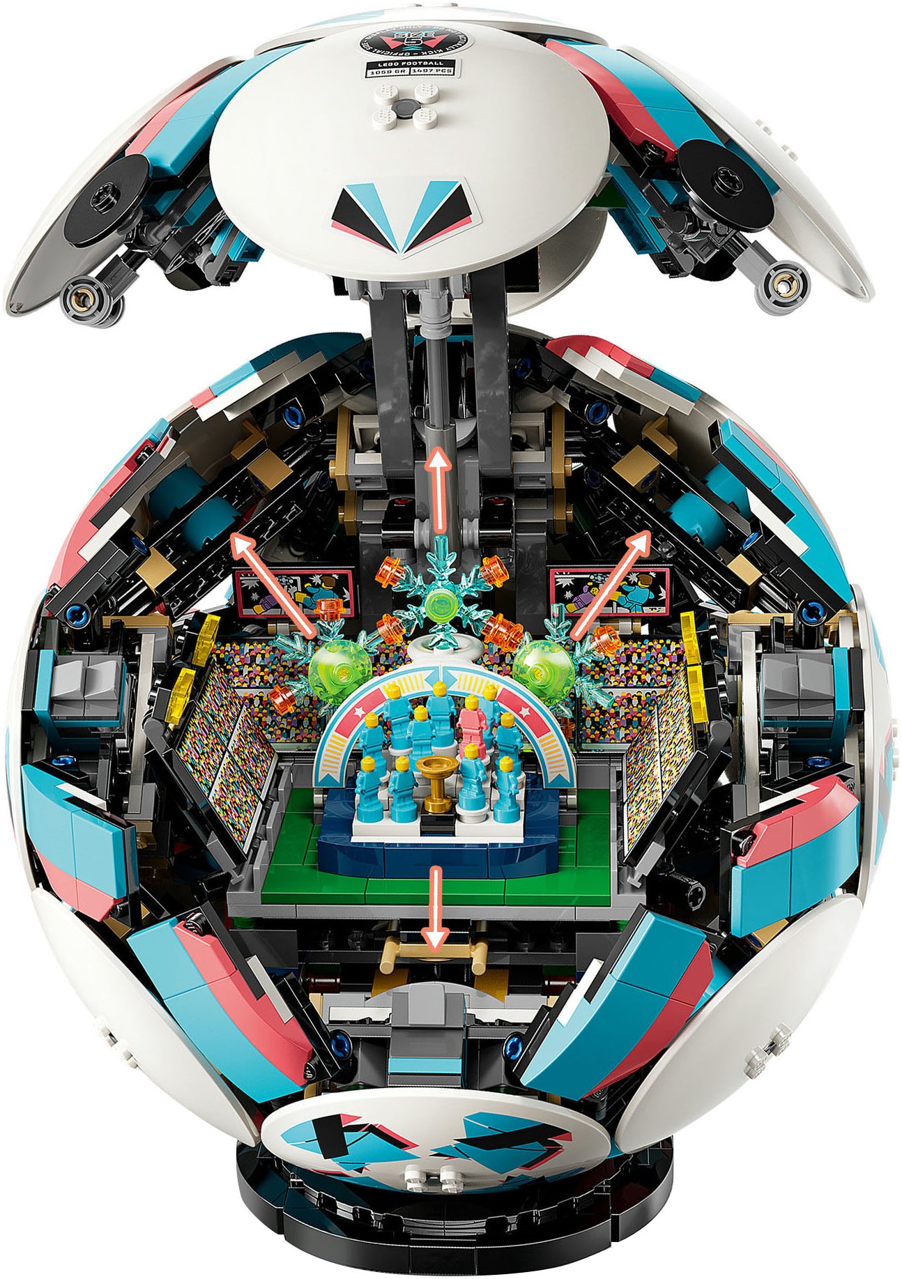 LEGO® Pions de construction »Fussball (43019), Editions«