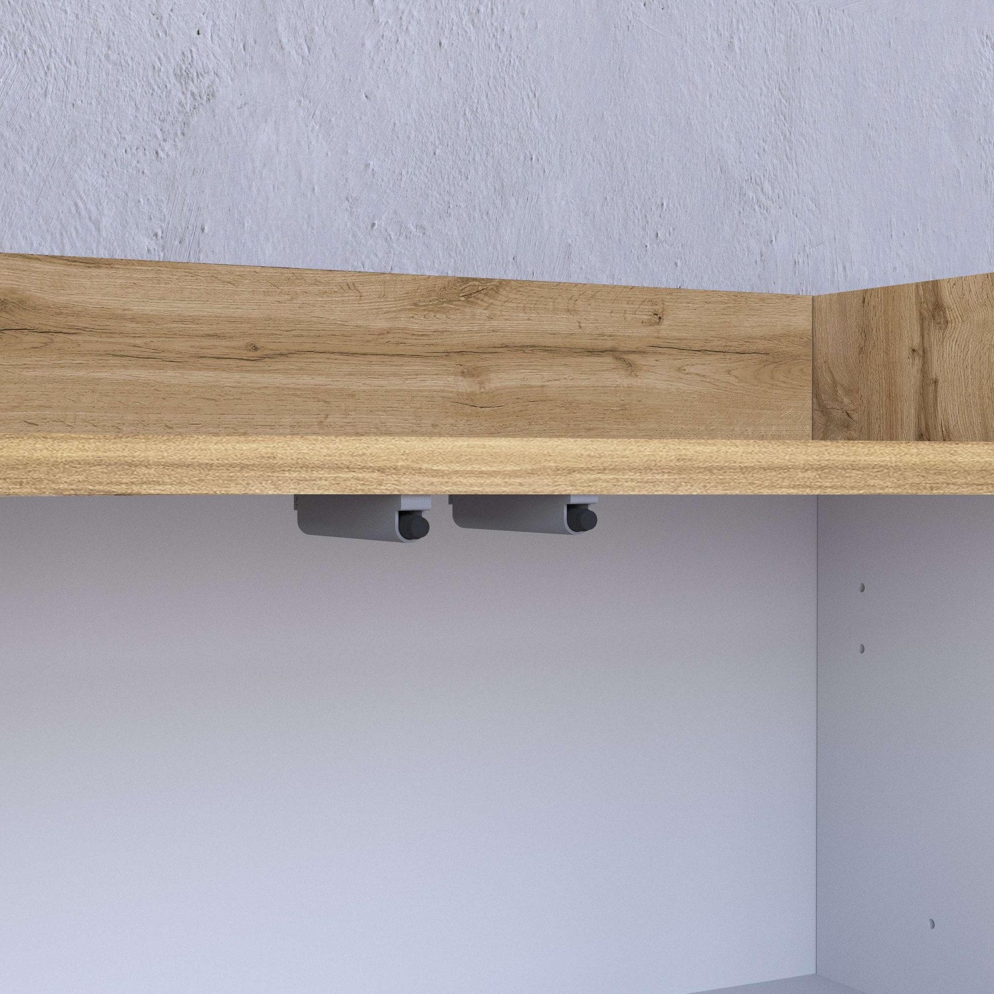GOODproduct Sideboard »BOLSENA, Kommode, Schrank,Lowboard mit 8 Fächer und offenes Ablagefach« 1 Stk. tlg. stehend/hängend montierbar, Made in Italy, B/T/H: 200 × 35 × 71,2 cm