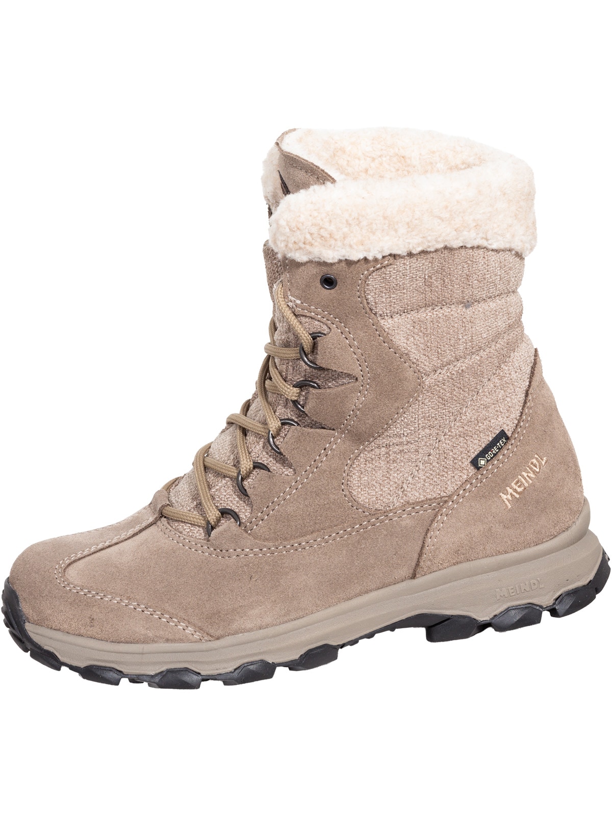 Meindl Bottes »Meindl Civetta Lady 2 GTX beige«  bottes d'hiver sportives pour femmes avec doublure en fourrure GORE-TEX®