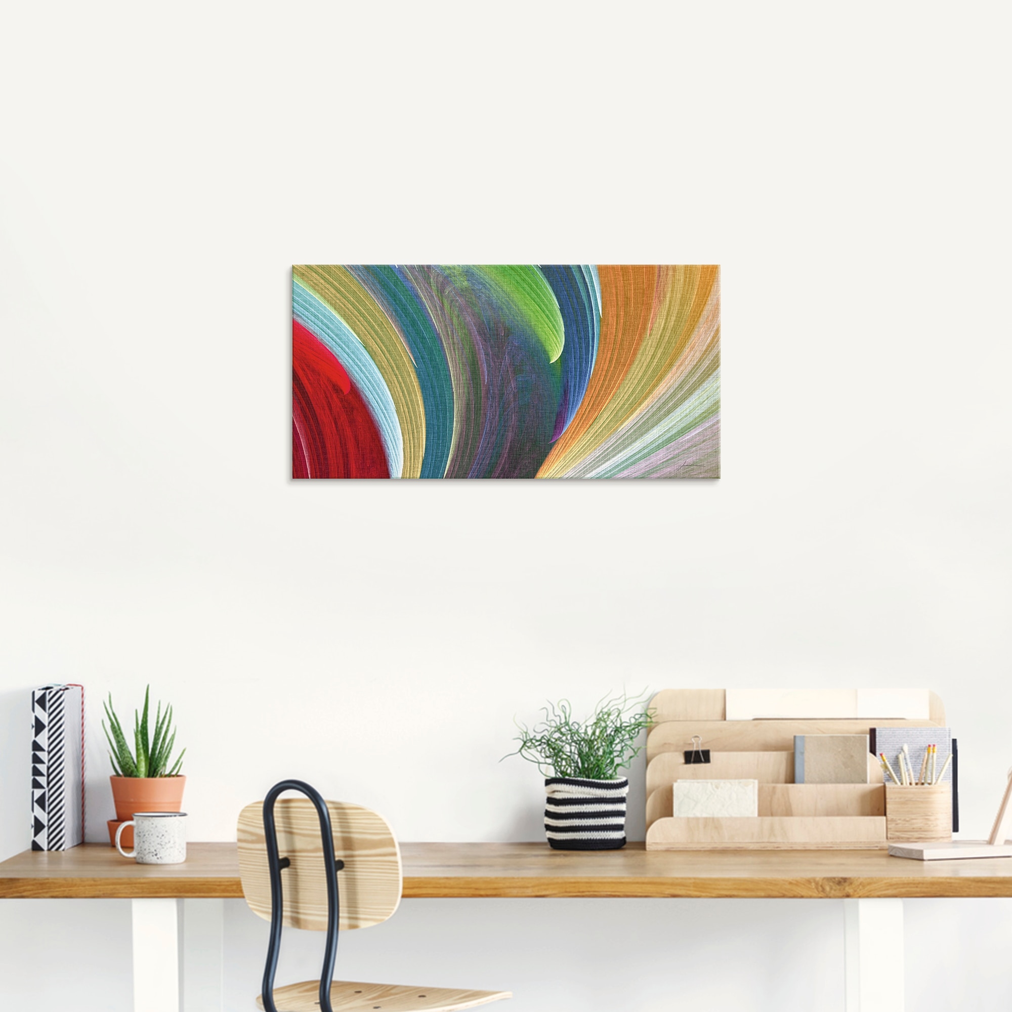 Artland Tableau en verre »Windwellen III« 1 cuis tlg. in verschiedenen Grössen