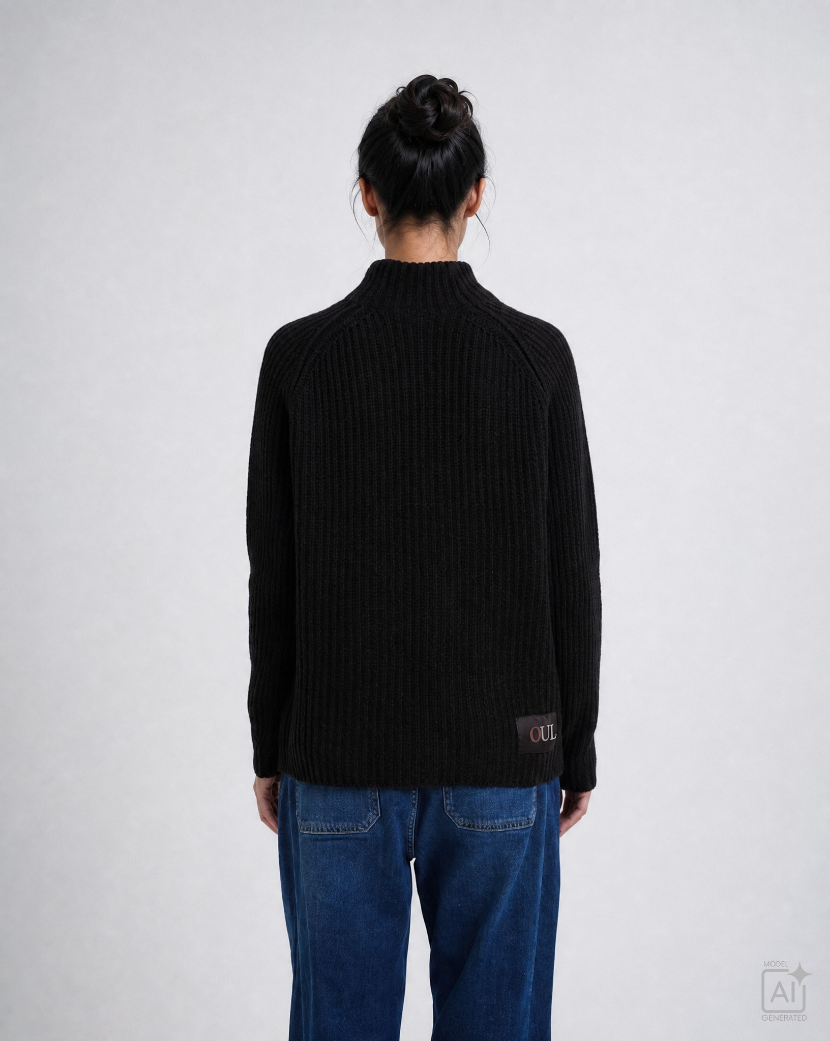 Smith & Soul Pull en laine mit Stehkragen
