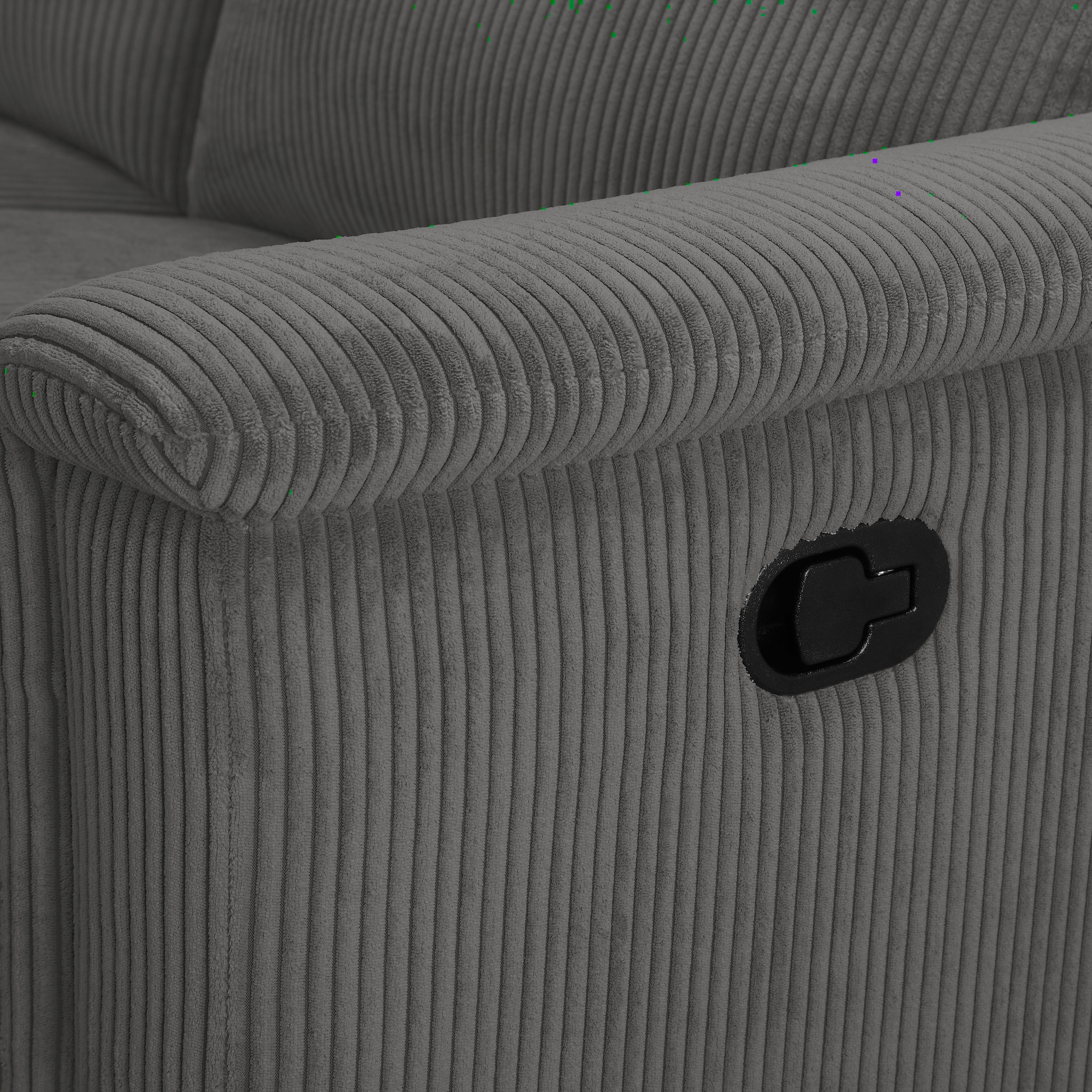 GOODproduct Canapé d'angle »LUND Cord, L-Form, 261 cm, man. o. elektr. Relaxfunktion (mit USB-A)« USB-C bei elektrischer Variante und Kopfteilverstellung