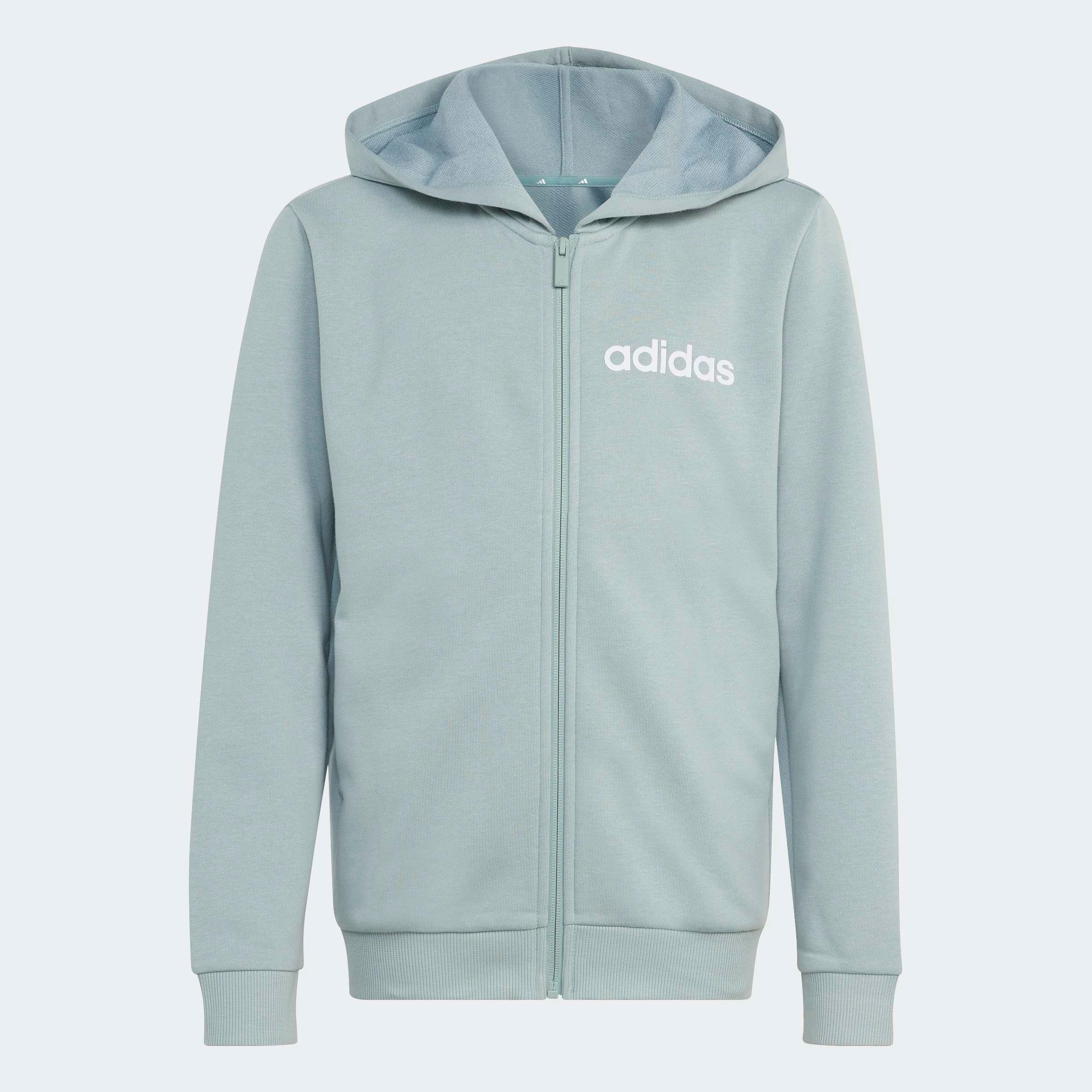 adidas Sportswear Trainingsanzug »ESSENTIALS KINDER« 2 tlg. zweiteilig, aus Baumwolle und Polyester, weiches French Terry