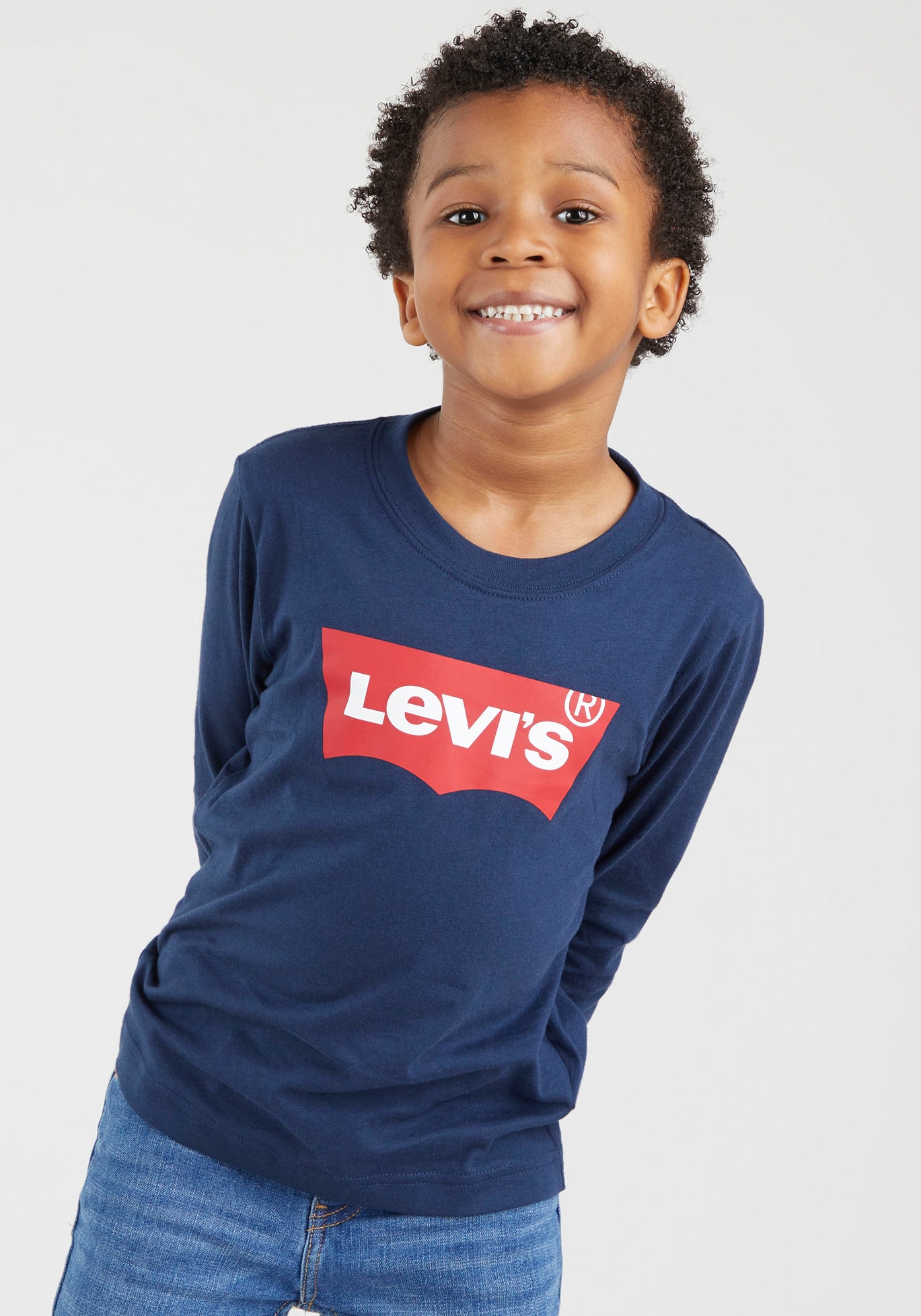 Levi's® Kids Langarmshirt »L/S BATWING TEE« mit Logo Print for BOYS