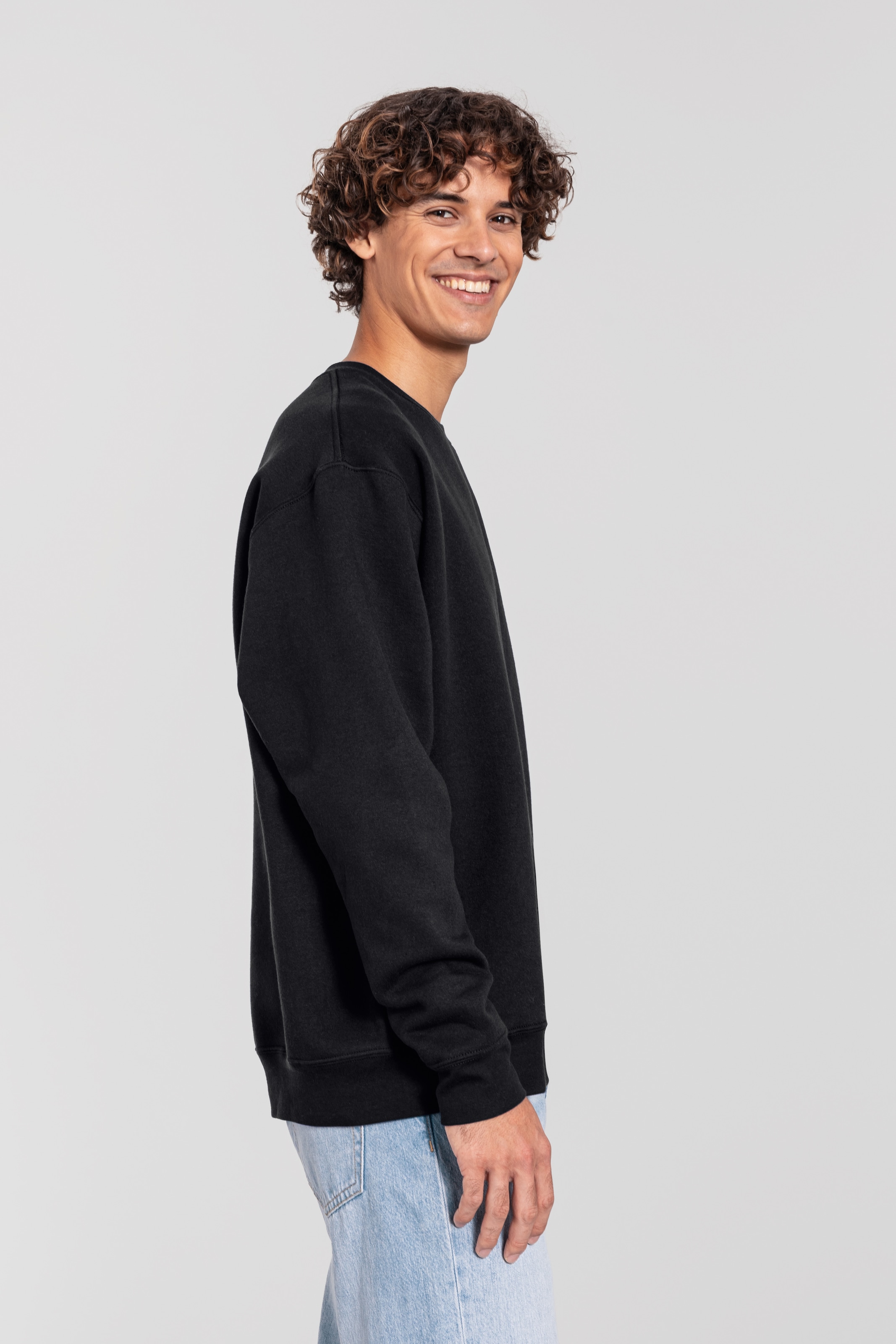 Fruit of the Loom Sweat-shirt »Iconic Premium Sweat«, avec poignets cousus, en coton et polyester,
