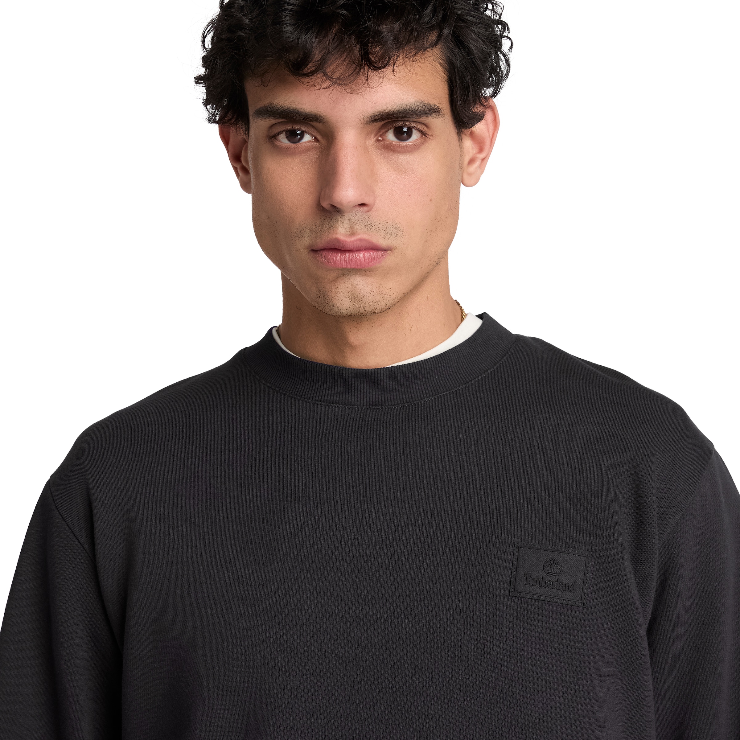 Timberland Sweatshirt »Silicon Badge BB Crew Sweatshirt«, aus Baumwolle und Polyester, erhältlich in den Grössen S bis XXXL

