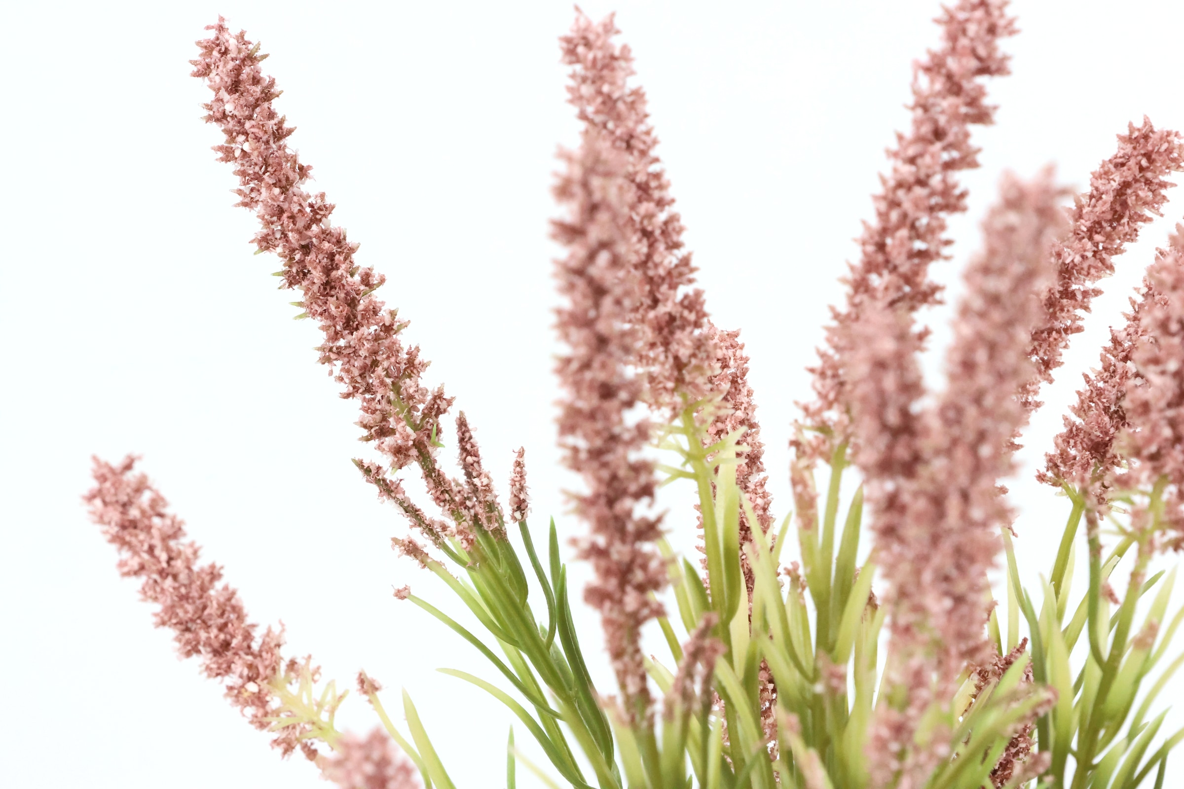 I.GE.A. Kunstpflanze »Erikabusch 3er Set« 35cm Erika Heidenkraut Strauch Bouquet Tischdeko Pflanze Herbstdeko