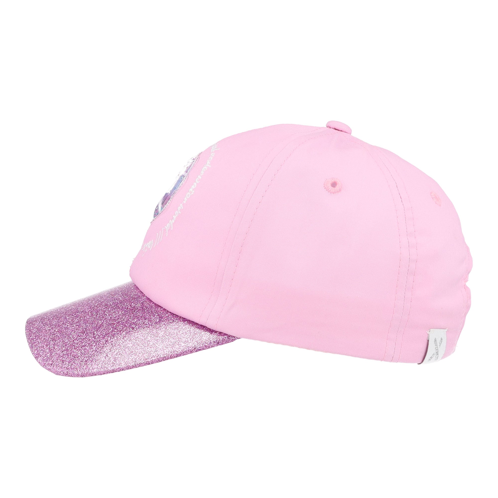 MAXIMO Casquette de baseball interaktives Muschel-Patch, mit Glitzer, Baumwolle