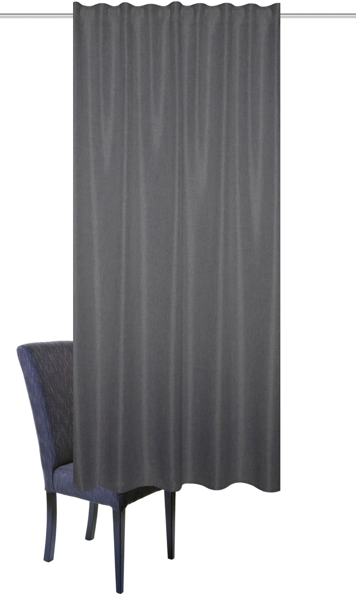 HOME WOHNIDEEN Gardine »OXFORD« Multifunktionsband 2 Stk. tlg. blickdicht