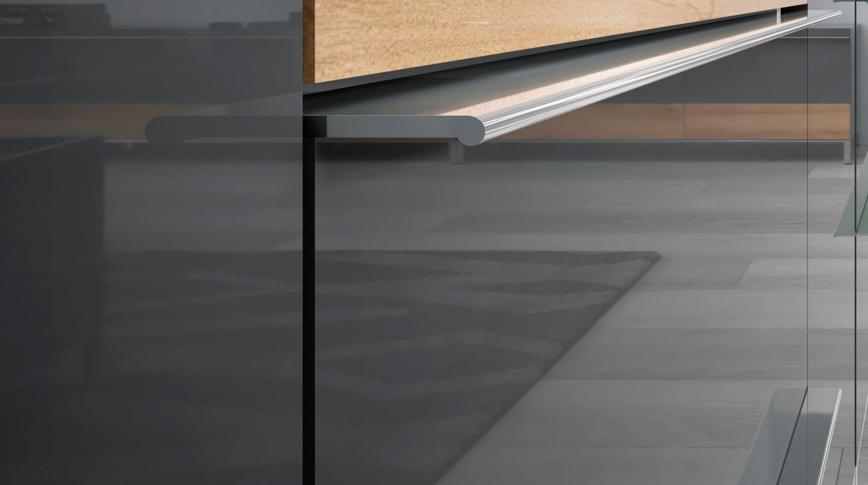 PLACES OF STYLE Table basse »Onyx« Kommode mit Soft-Close-Funktion, in zwei Breiten, Fernsehtisch