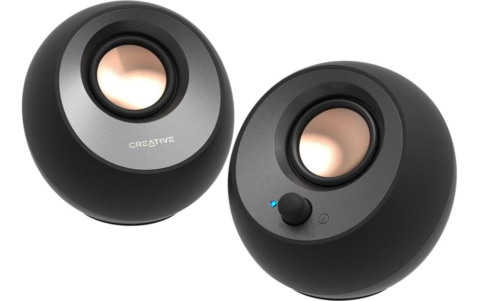 Creative PC-Lautsprecher »Pebble V3« 2.0 (Bluetooth Lautstärkeanpassung 8 W) Bluetooth 5.0