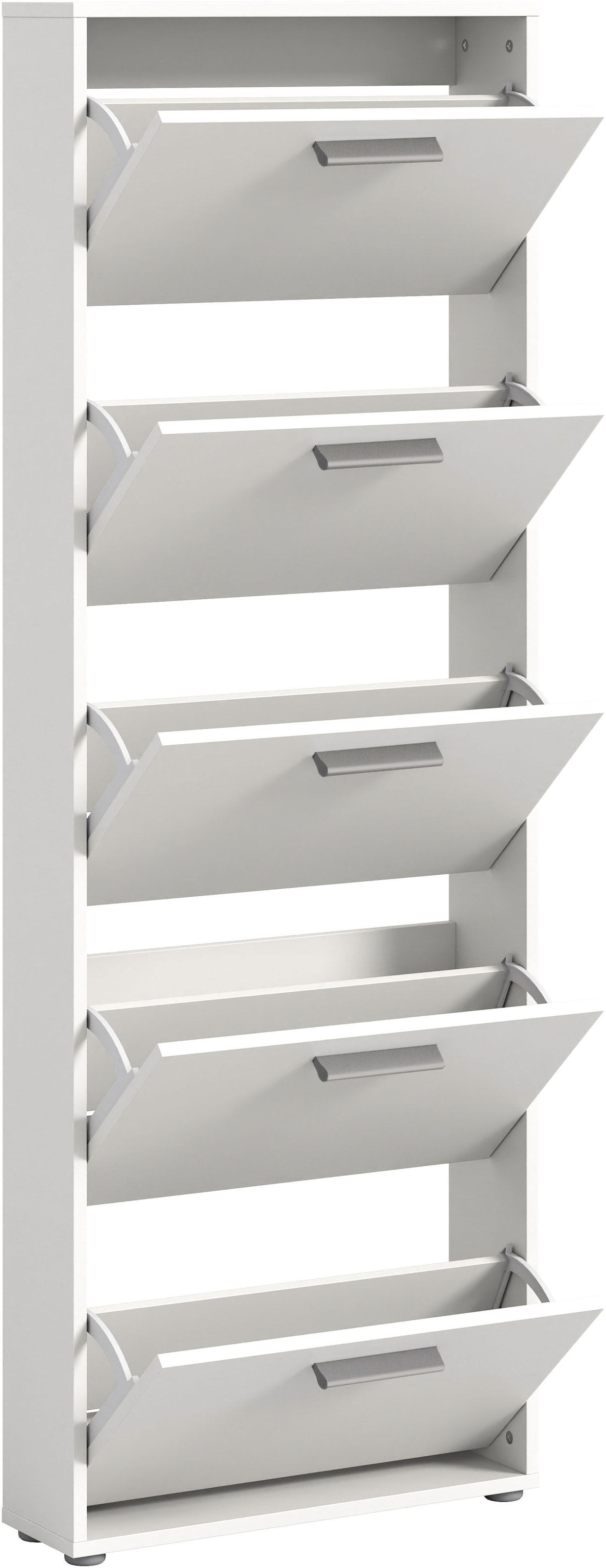 HBZ Schuhkommode »Sam Schuhkipper, Schuhschrank BxHxT 59x169x17 cm« 1 Stk. tlg. mit 5 Klappen