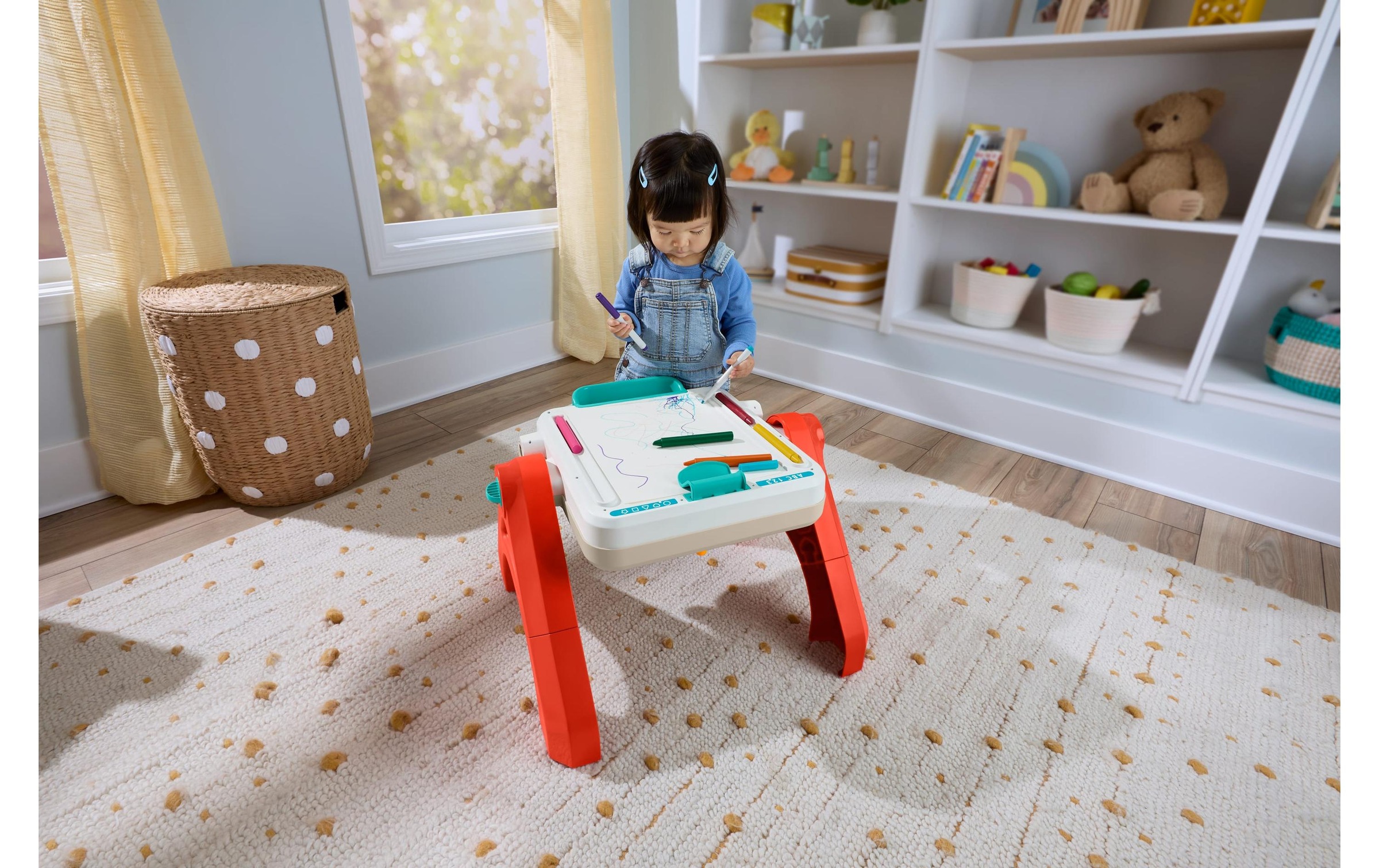 Fisher-Price® Lernspielzeug »4-in-1 Spiel- und Maltisch«