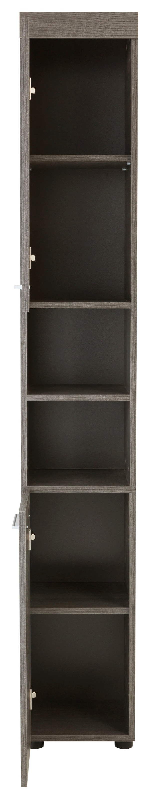 welltime Armoire haute »Royan« Hochschrank mit 2 Türen & 2 Fächern - (B/T/H) 30/31/190 cm