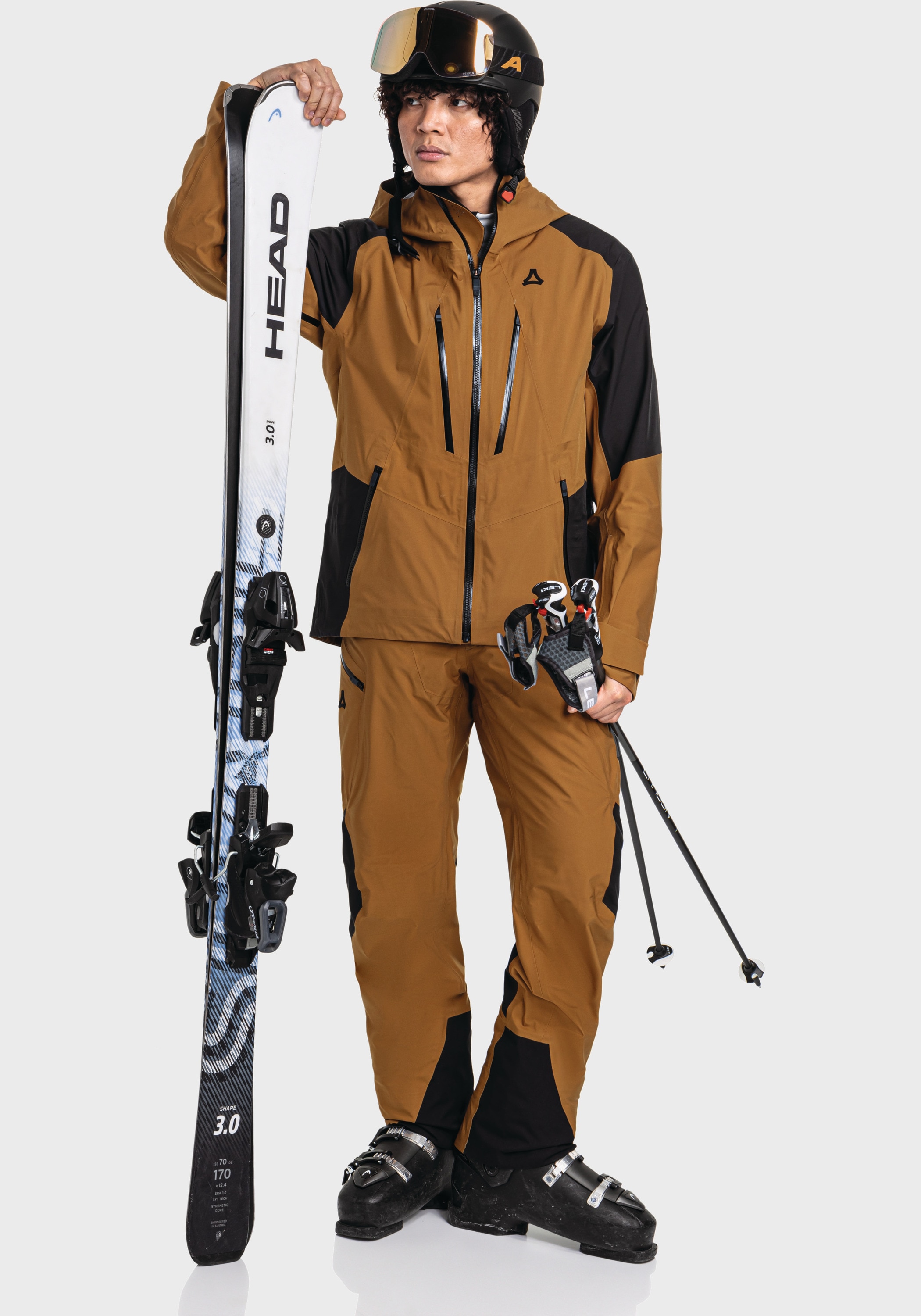 Schöffel Outdoorjacke »Ski Shell Jk Style Lufeld MNS« mit Kapuze