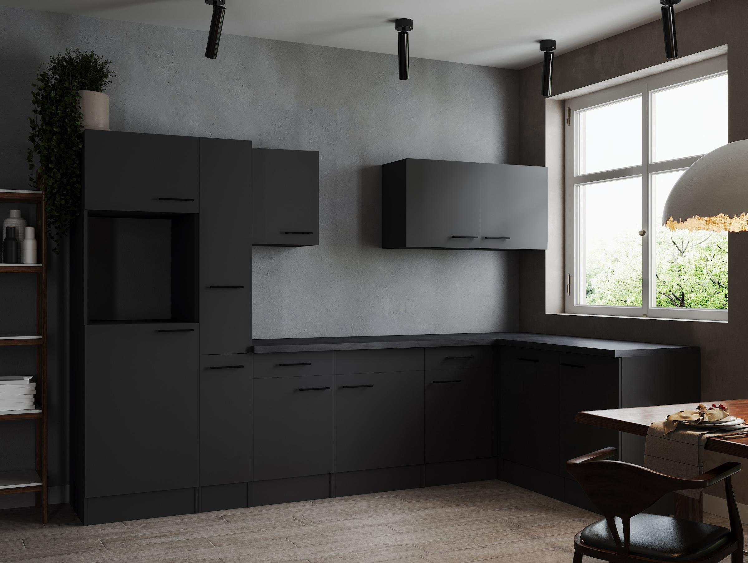 RESPEKTA Cuisine d'angle »Oliver« Breite 310 cm, 90 cm Arbeitshöhe, in exklusiver Konfiguration für OTTO