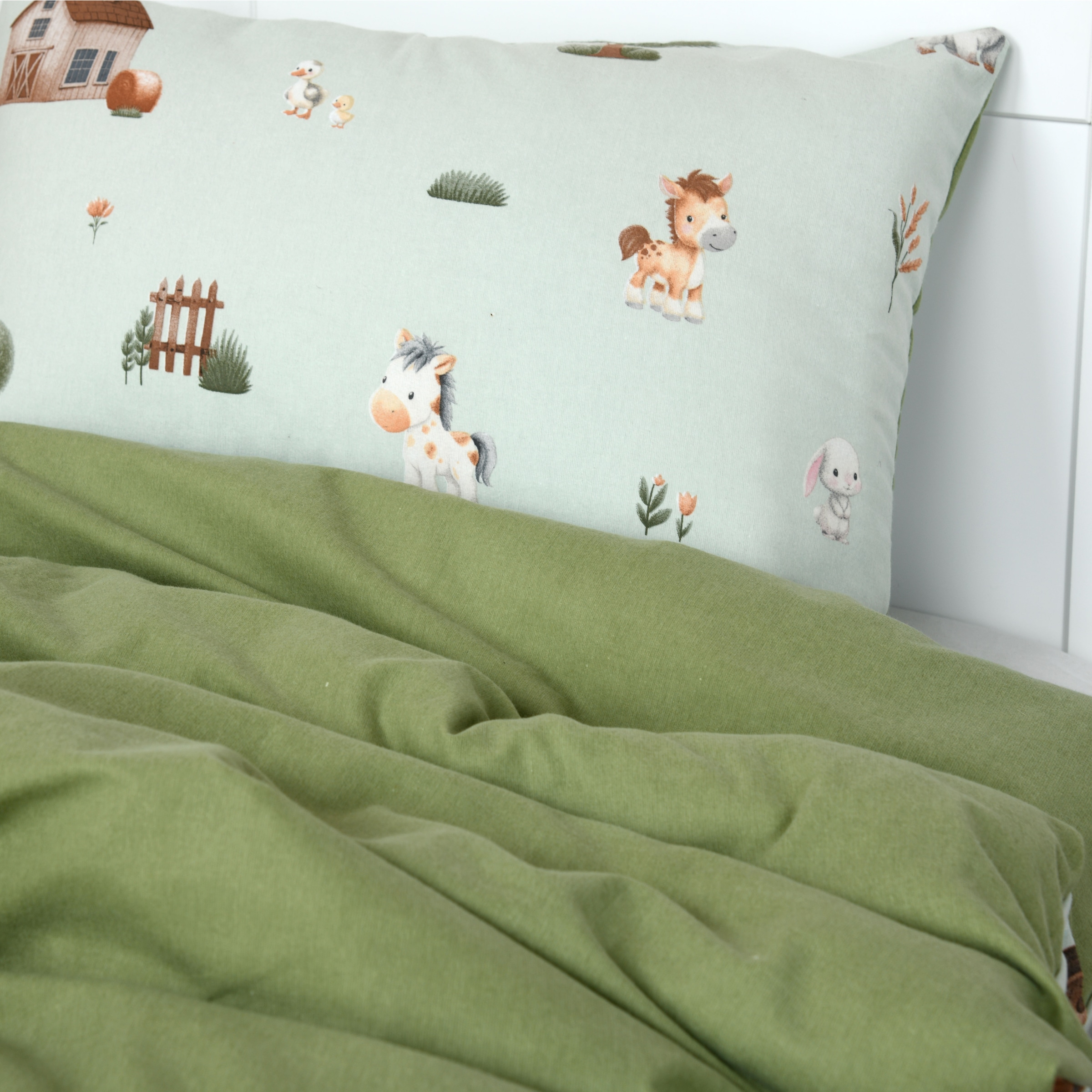 Baby Best Babybettwäsche »Bauernhof« 2 Wendebettwäsche