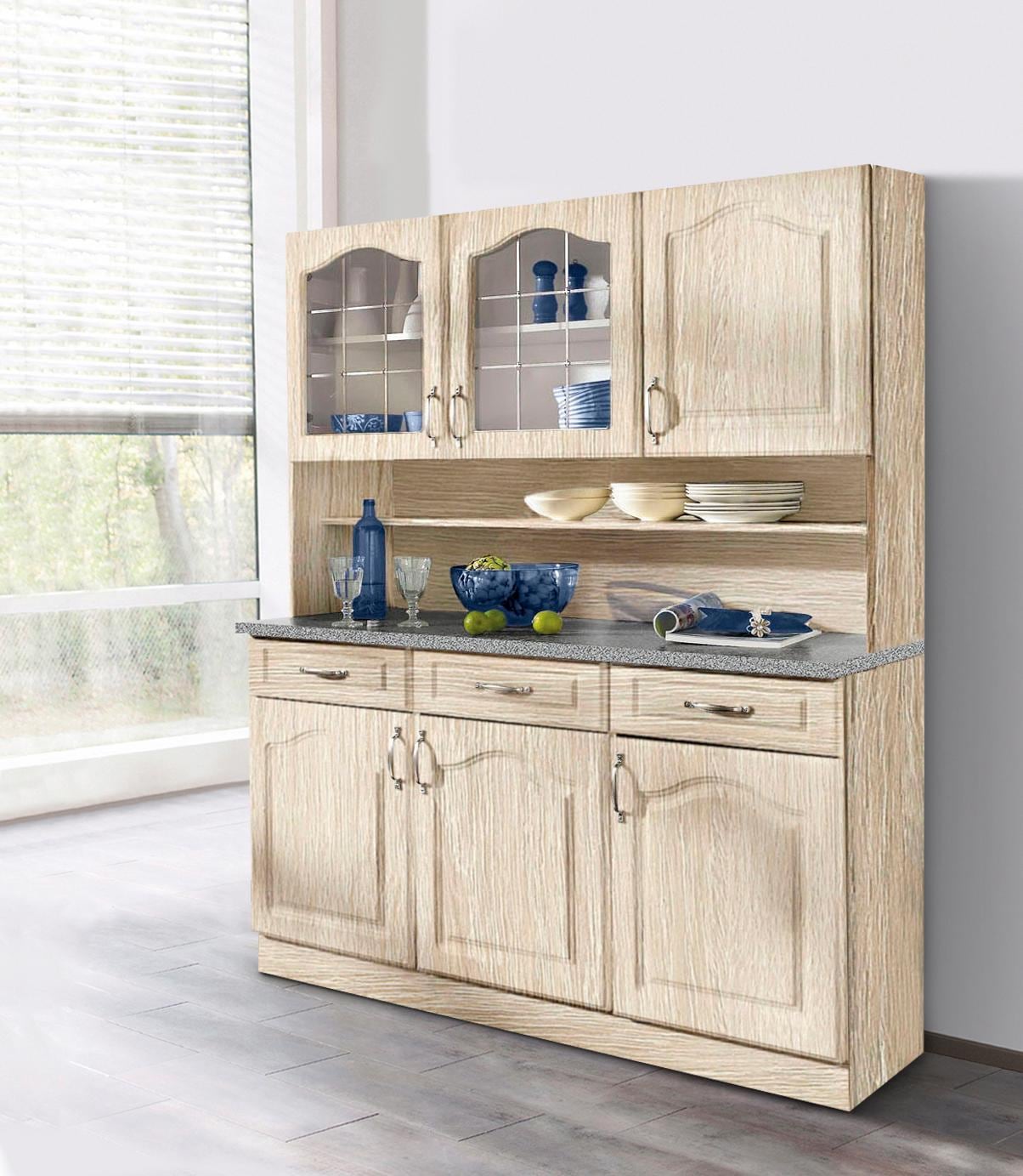 wiho Küchen Küchenbuffet »Linz« 120 cm breit, in Landhaus-Optik