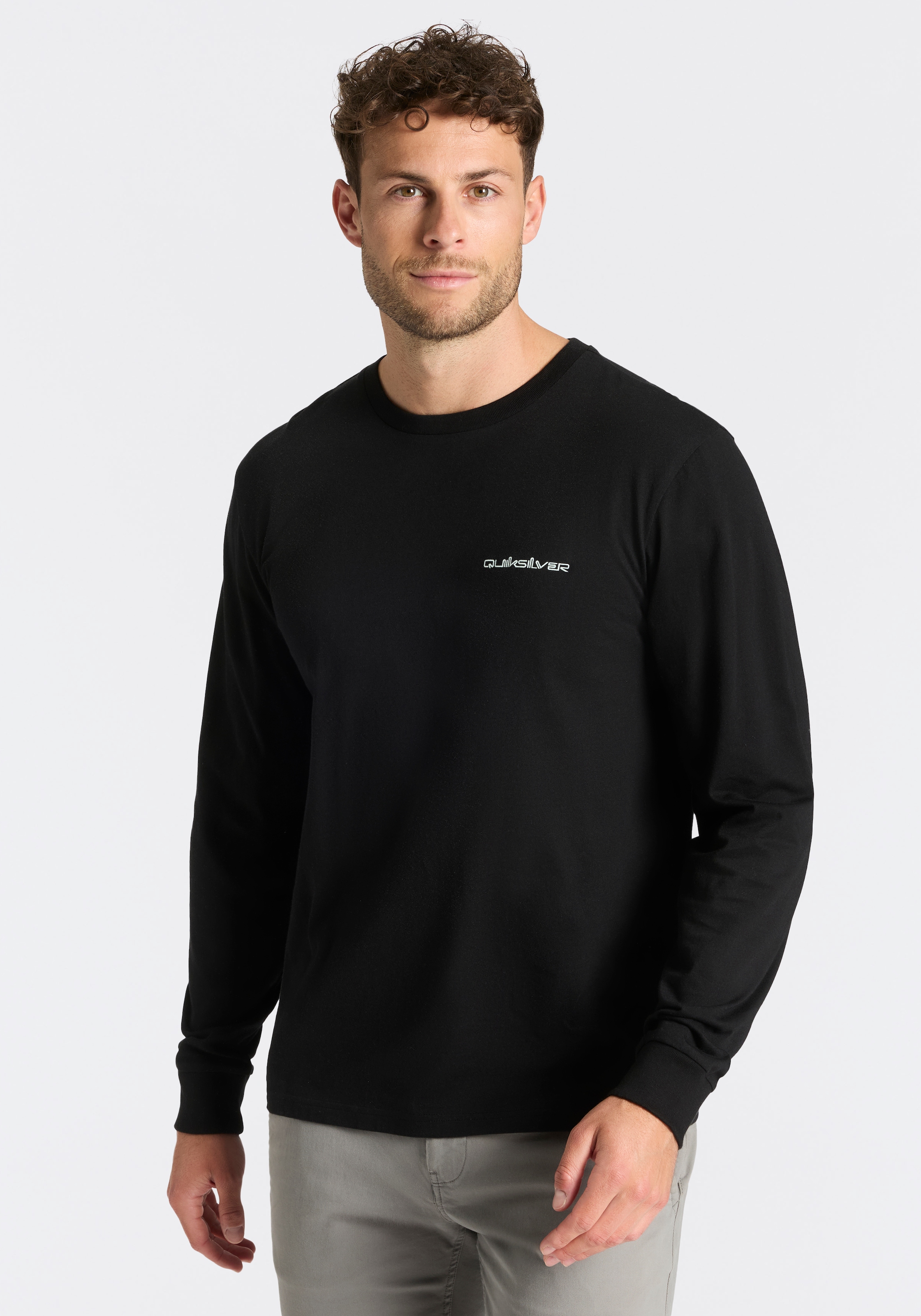 Quiksilver Langarmshirt »DESERT WAVE BEYOND WAVE LS PAK« 2 für sportliche Aktivitäten und Streetwear, aus Baumwolle