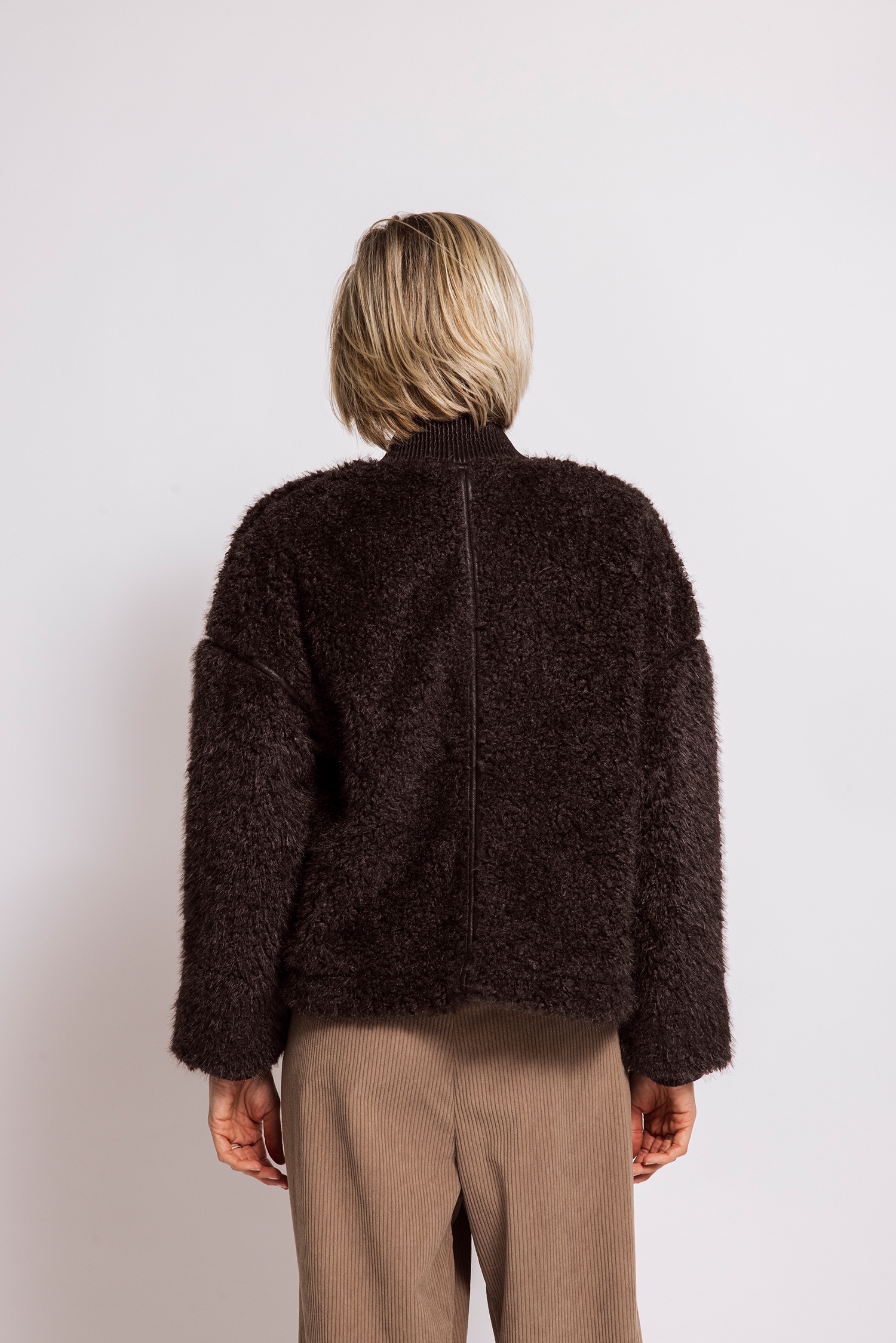 Zhrill Blazer court »MERA« Blouson / Felljacke mit Eingrifftaschen
