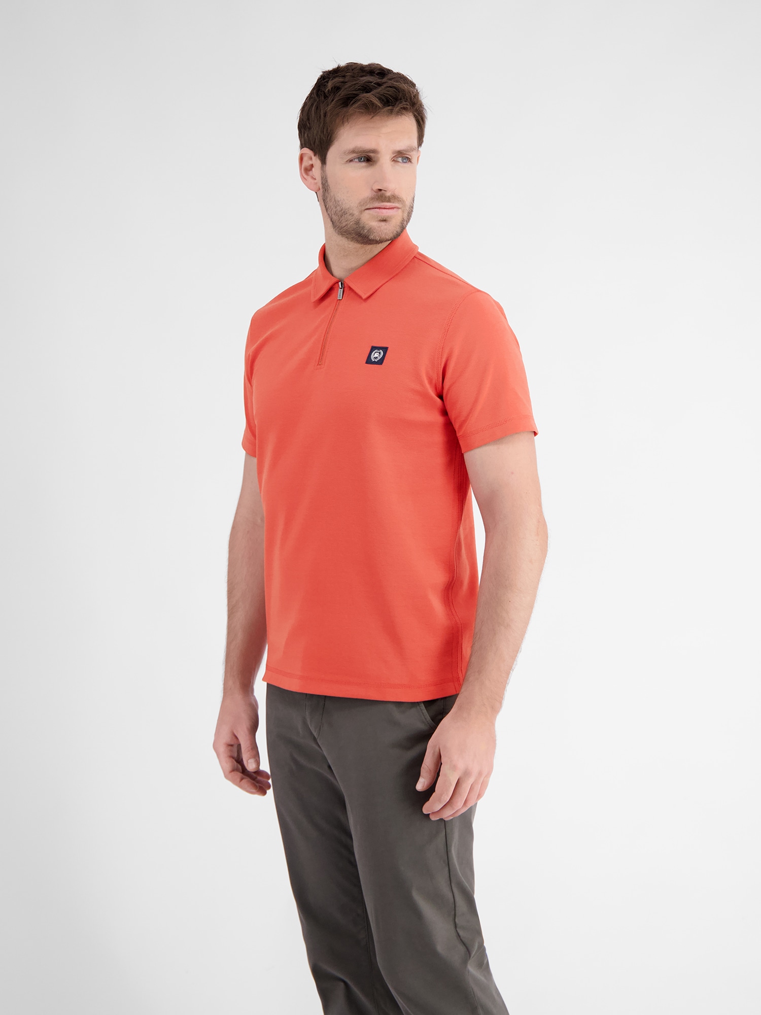 LERROS Polo »Poloshirt für Herren mit Reissverschluss in Cool & Dry Qualität«