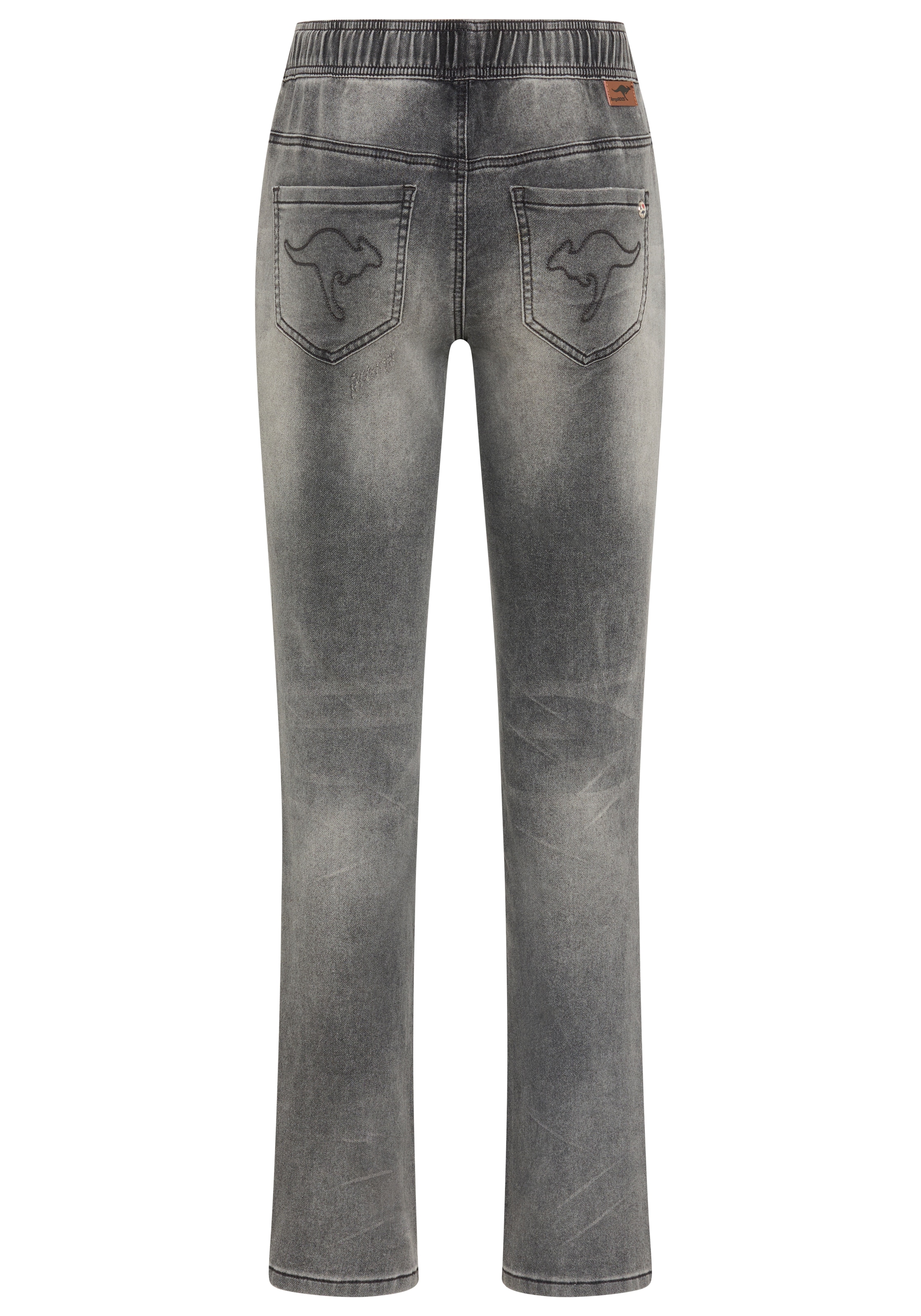 KangaROOS Jogg Pants mit Eingrifftaschen, Gesässtaschen und Coinpocket, gerader Straight-Fit