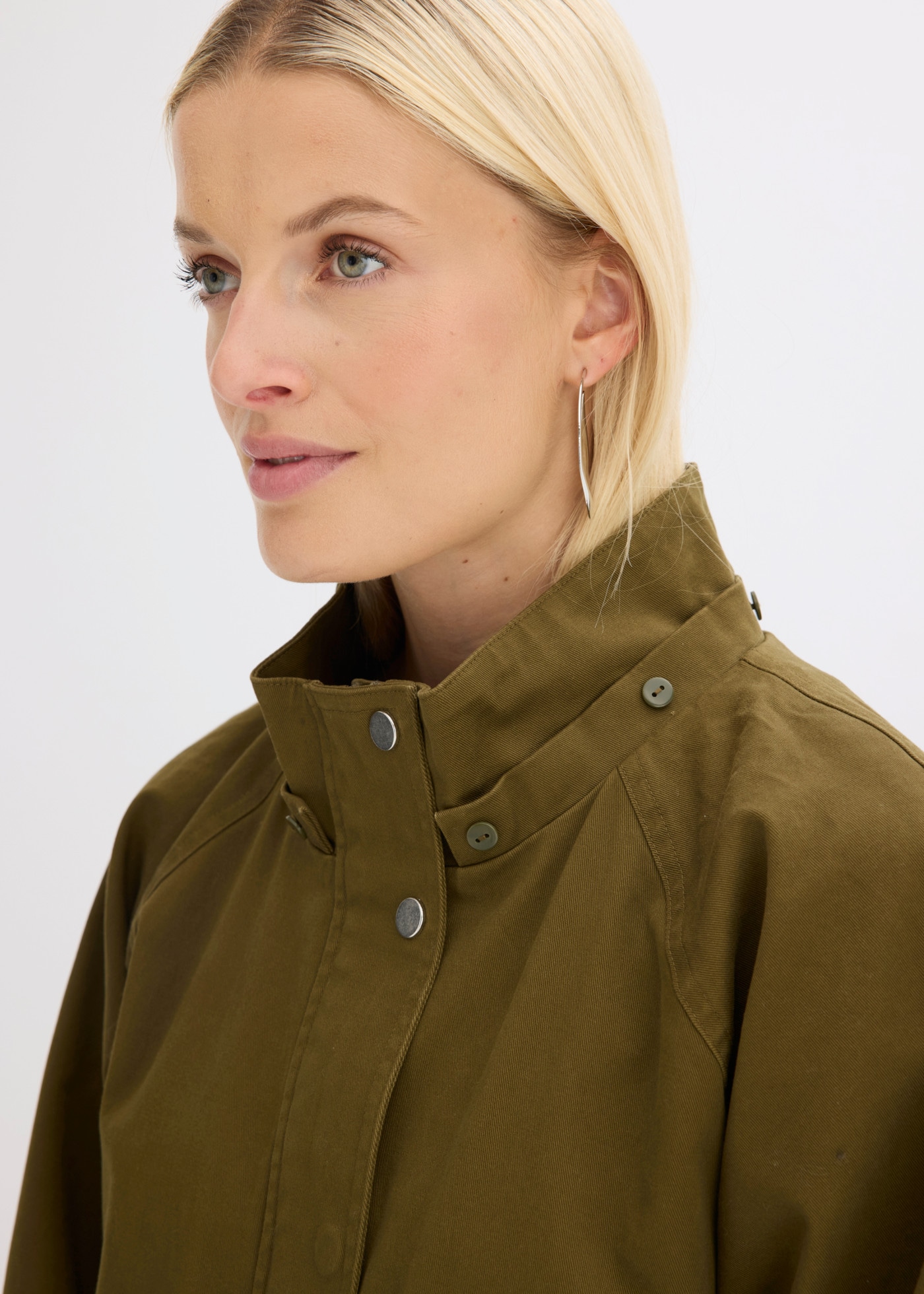 bonprix Parka déperlant, en coton et élasthanne, avec doublure polyester