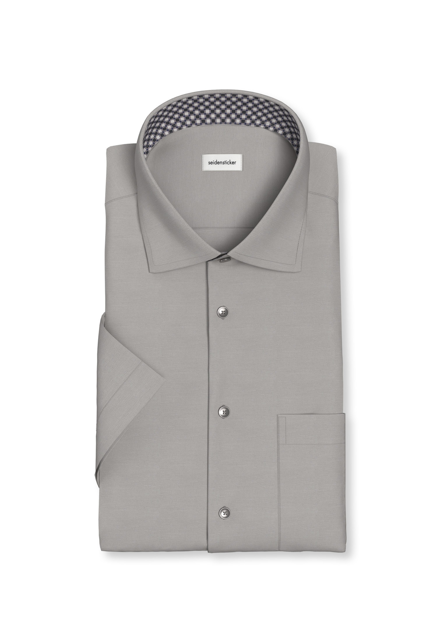 seidensticker Businesshemd »Regular« Regular 1/2 Kentkragen Uni