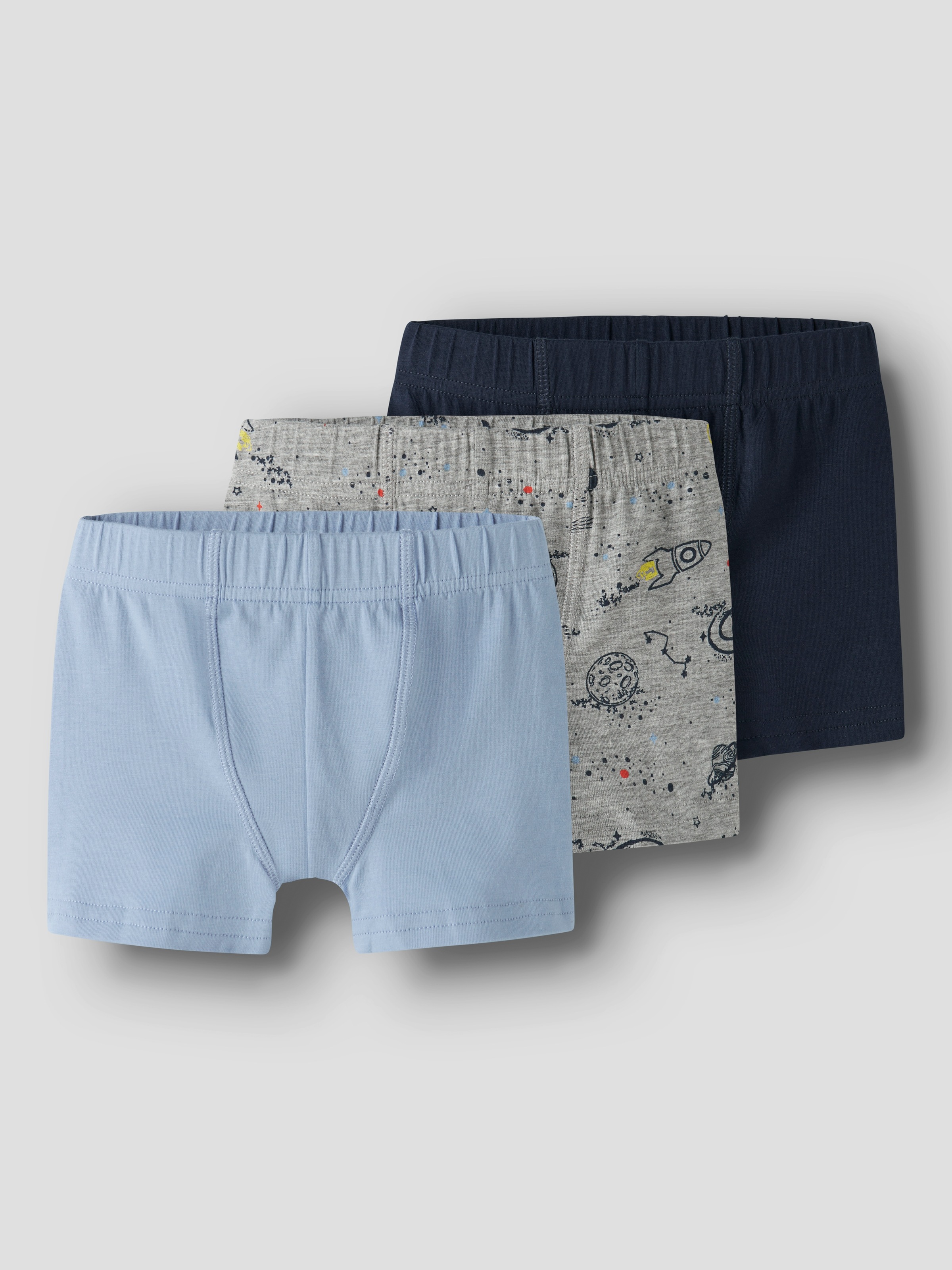 Name It Trunk »NMMTIGHTS 3P GREY SPACE NOOS« Packung, 3 Stk.