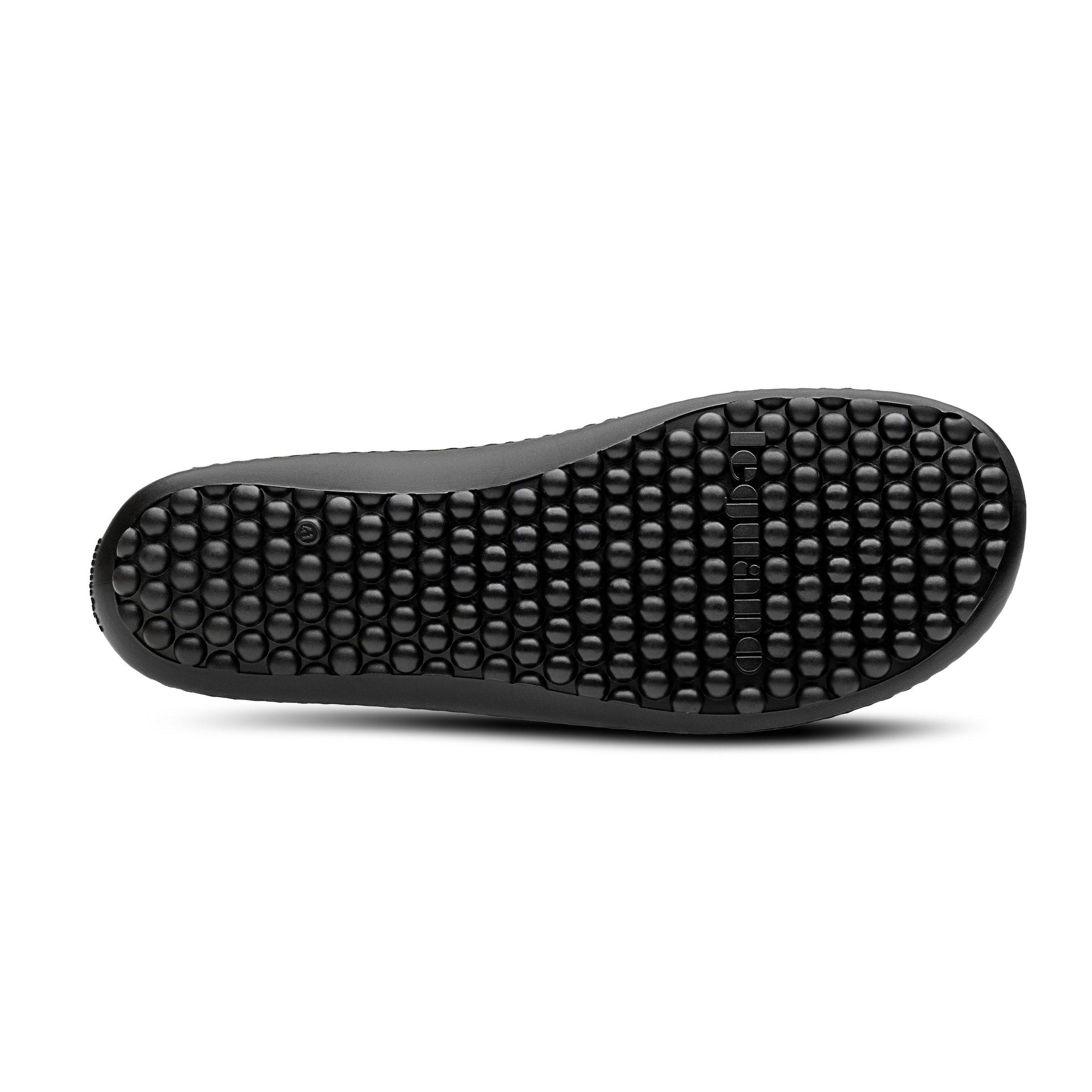 Leguano Chaussures pieds nus »NIGHTSTEP«  chaussure à lacets avec surpiqûres décoratives et pendentif logo