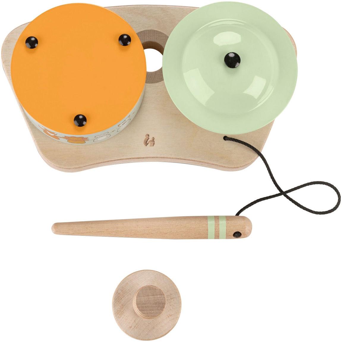 Hauck Jouet instrument de musique »Play Drums S, hauck Animals« für Hauck Play Tray; FSC® - schützt Wald