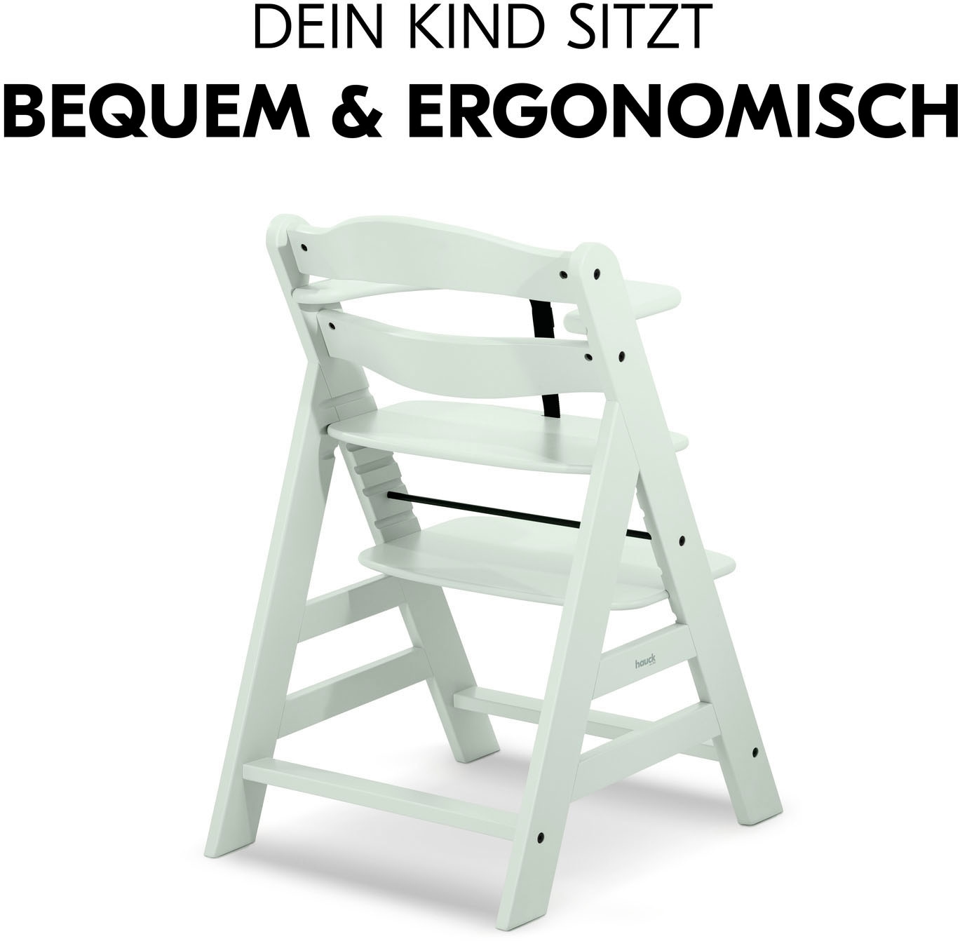 Hauck Chaise haute »Alpha+« () FSC® - schützt Wald