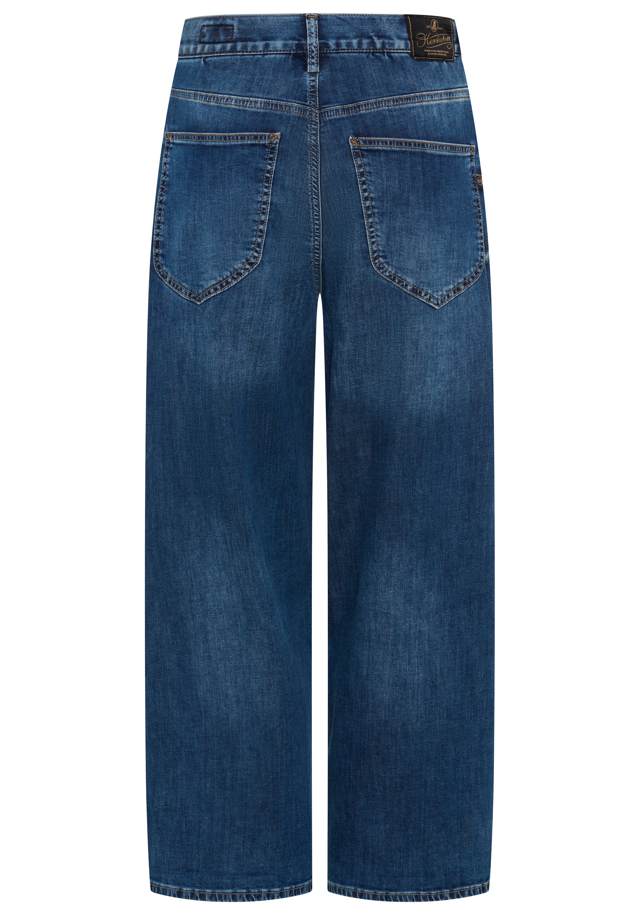 Herrlicher Jeans loose fit »Meryll Denim Light« forme O avec poches appliquées
