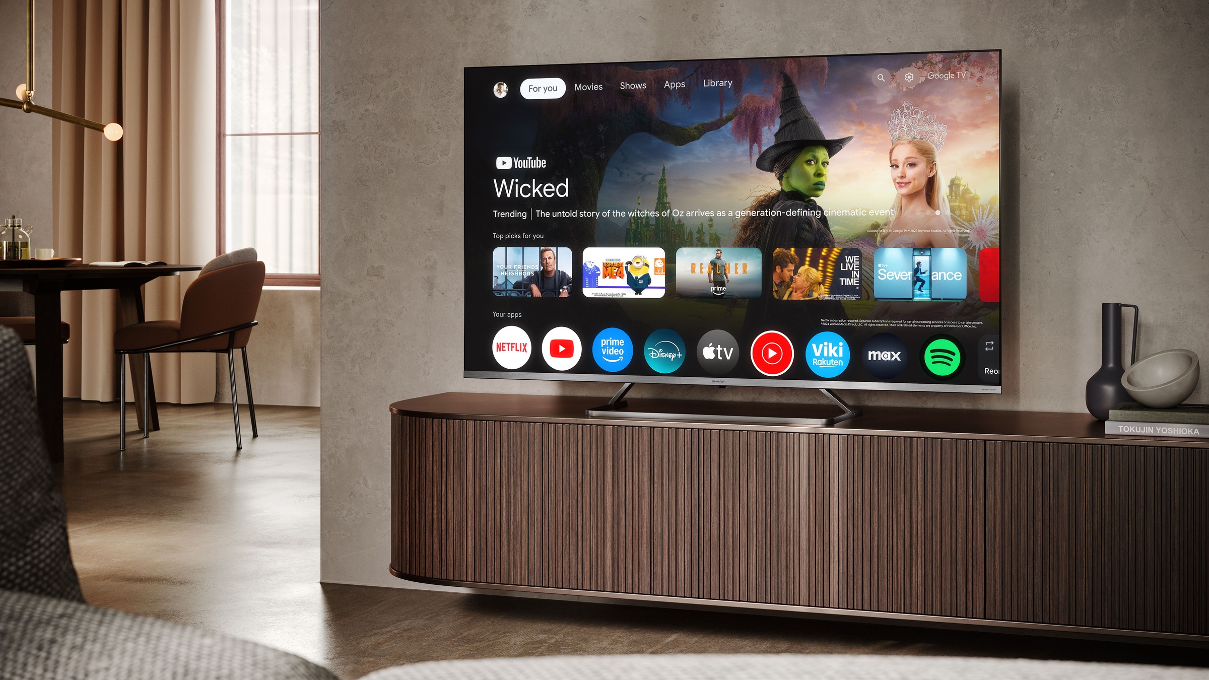 Sharp Mini téléviseur LED QLED »4T-C50JPx« 126 cm/50 ″