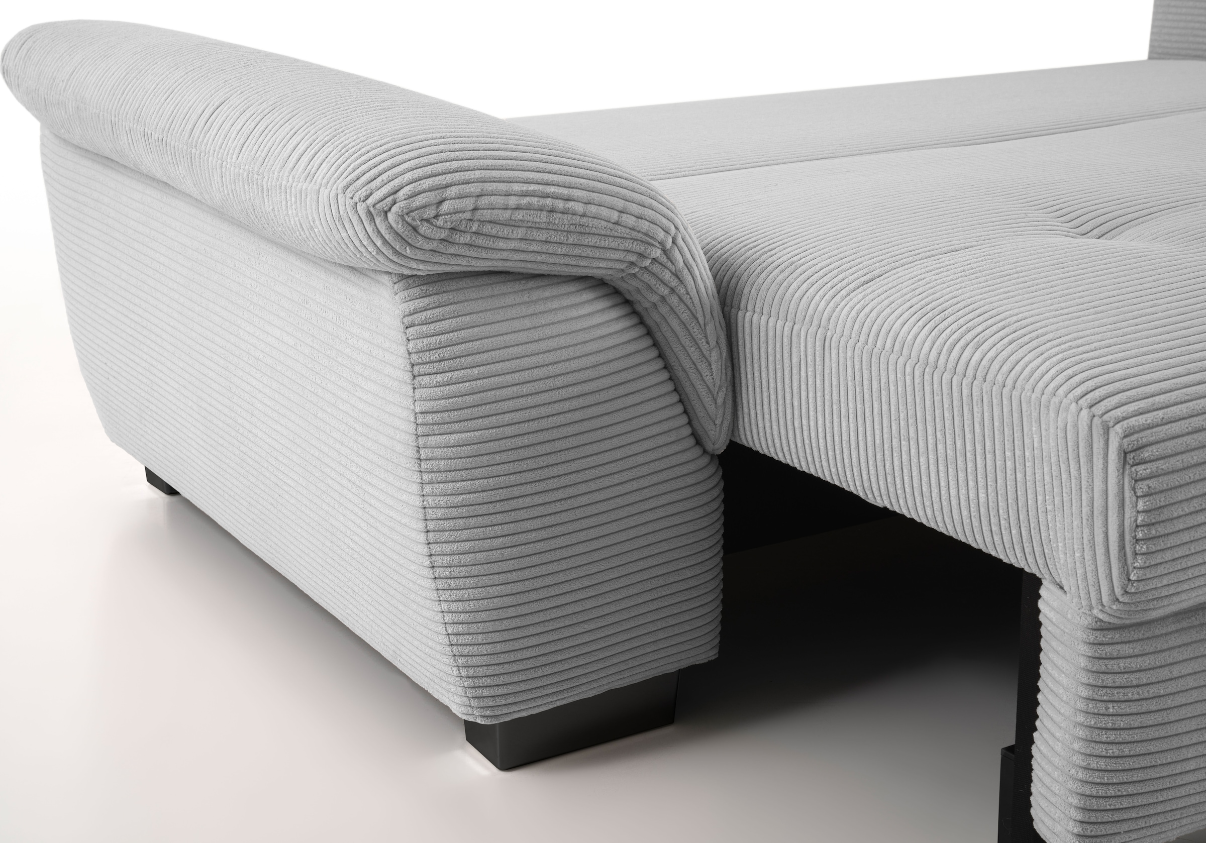 Mr. Couch Canapé d'angle »Dario, L-Form, mit Bett und Bettkasten« mit Kaltschaum