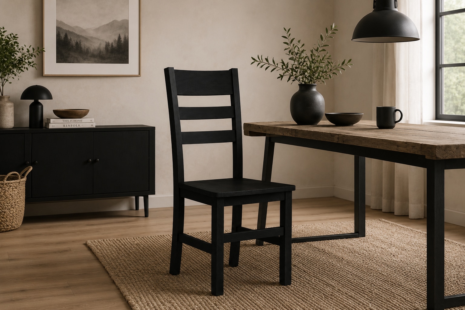 Home affaire Chaise à 4 pieds »Verona Küchenstuhl, Massivholzstuhl, Landhaus Klassischer Stuhl« () 2 cuisEscabeau solide disponible en plusieurs couleurs modernes