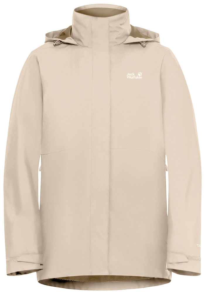 Jack Wolfskin 3-in-1-Funktionsmantel »ROTWAND 3IN1 JKT W« wasserdichte Aussenjacke, wärmende Innenjacke