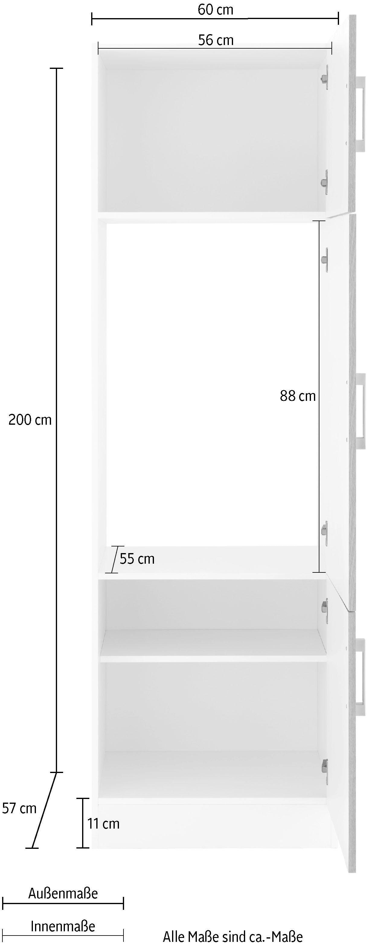 KOCHSTATION Armoire réfrigérée encastrable »KS-Gera« largeur 60 cm