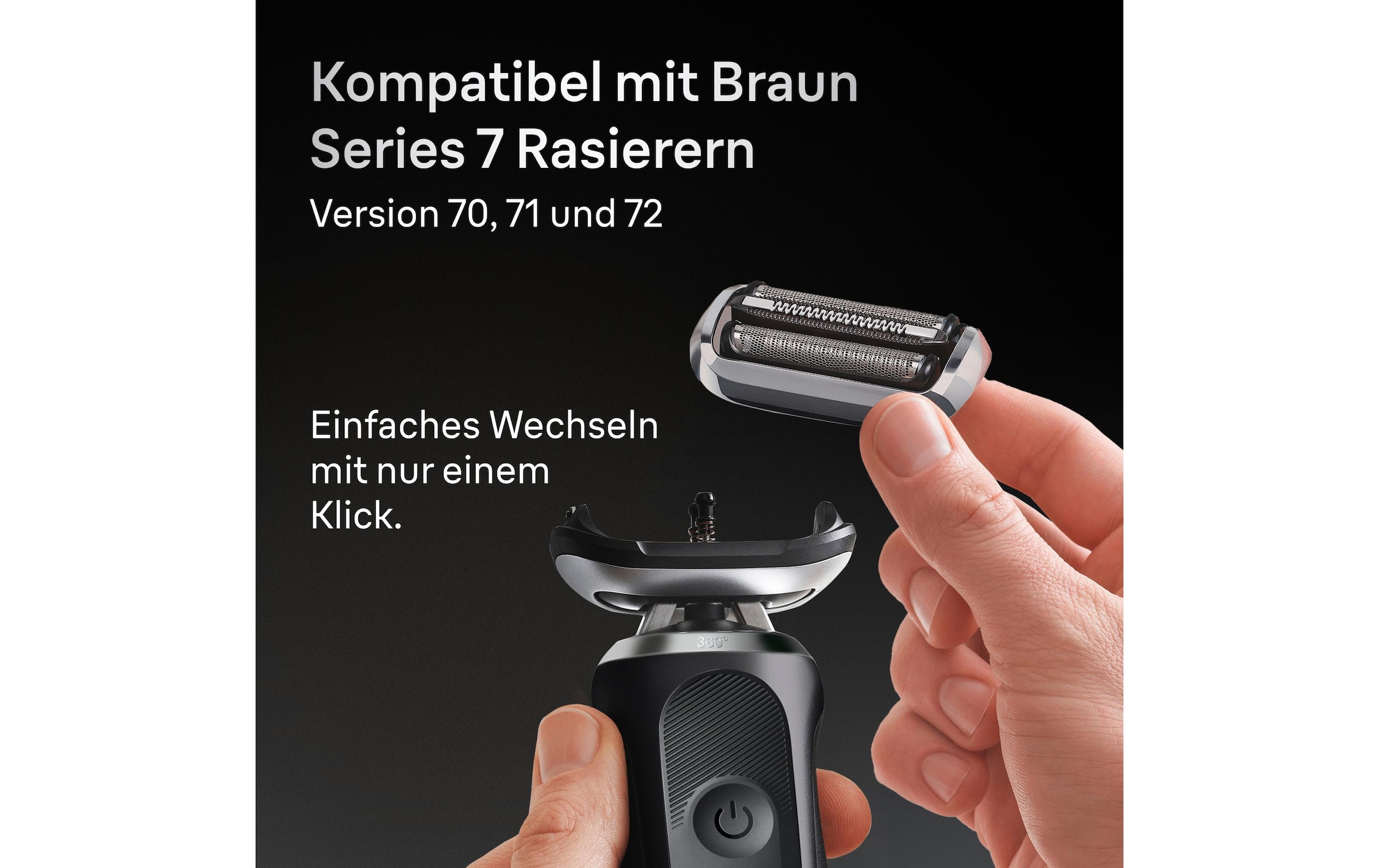 Braun Ersatzscherkopf »Series 7 Scherkopf 74S«
