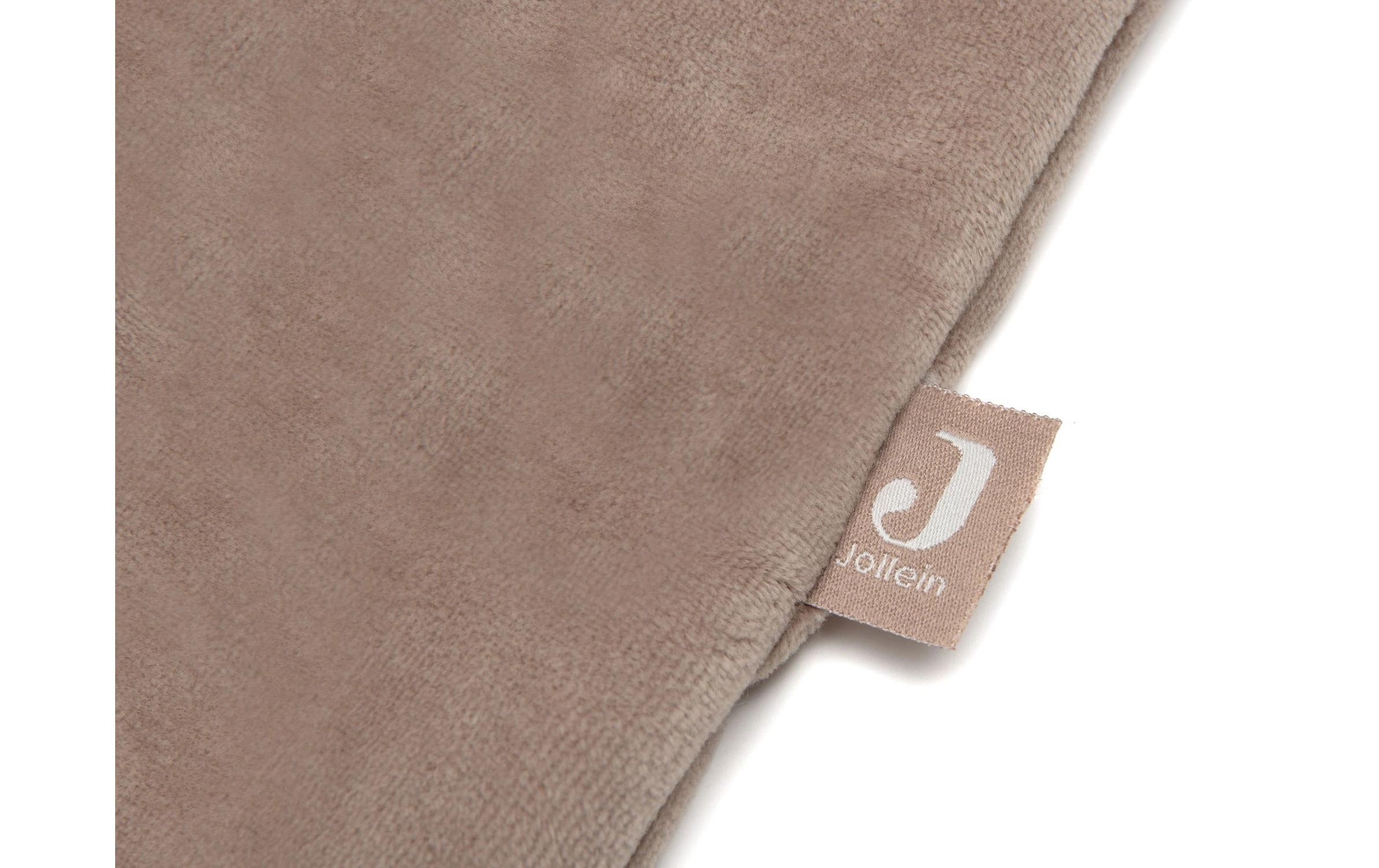 Jollein Sac de couchage pour bébé »Milky Coffee« Sac de couchage doublé sans manches