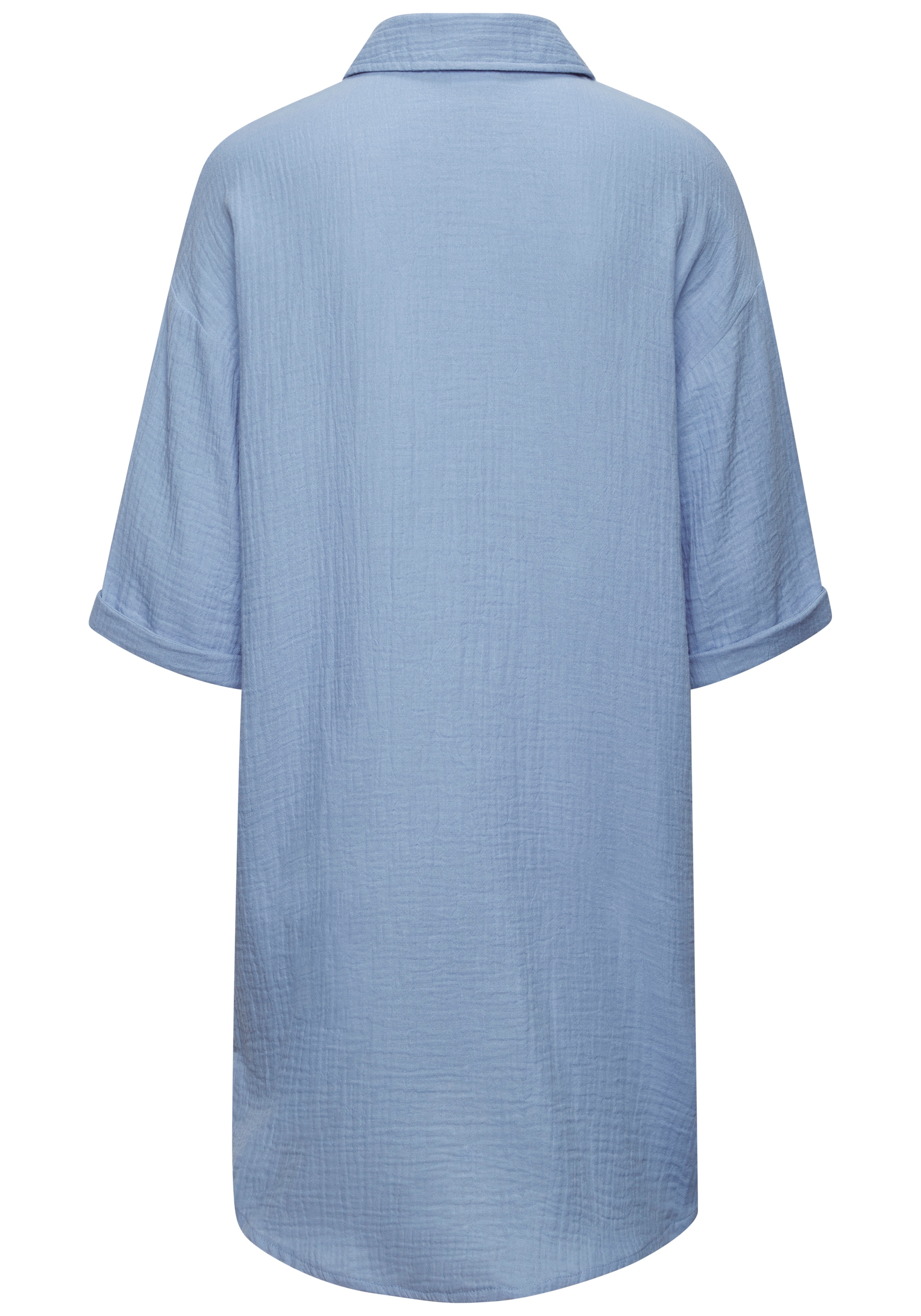 Beachtime by Lascana Chemisier long »aus weicher Musselinware« longue blouse en mousseline