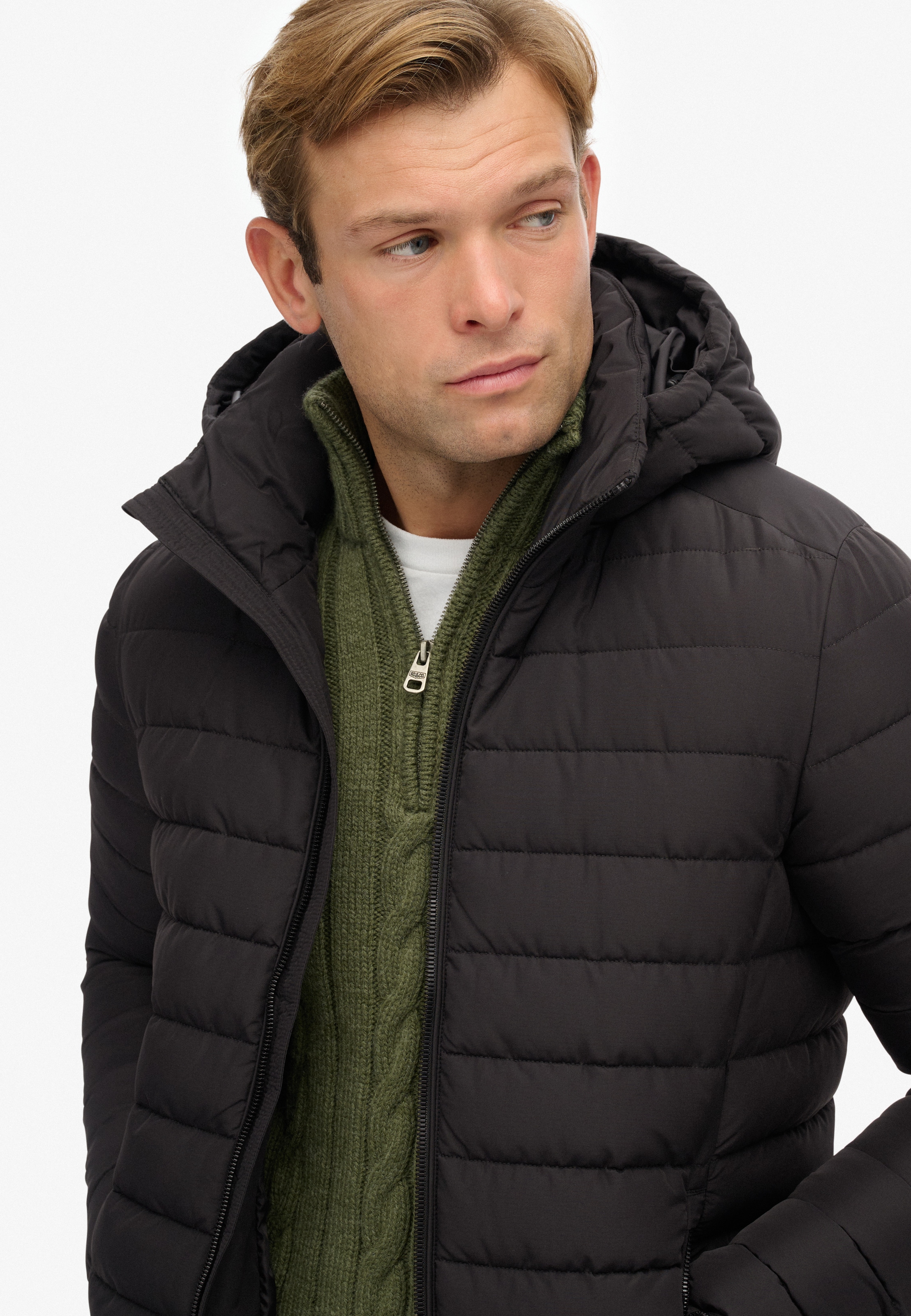 Superdry Veste matelassée »HOODED FUJI PADDED JACKET« mit Kapuze