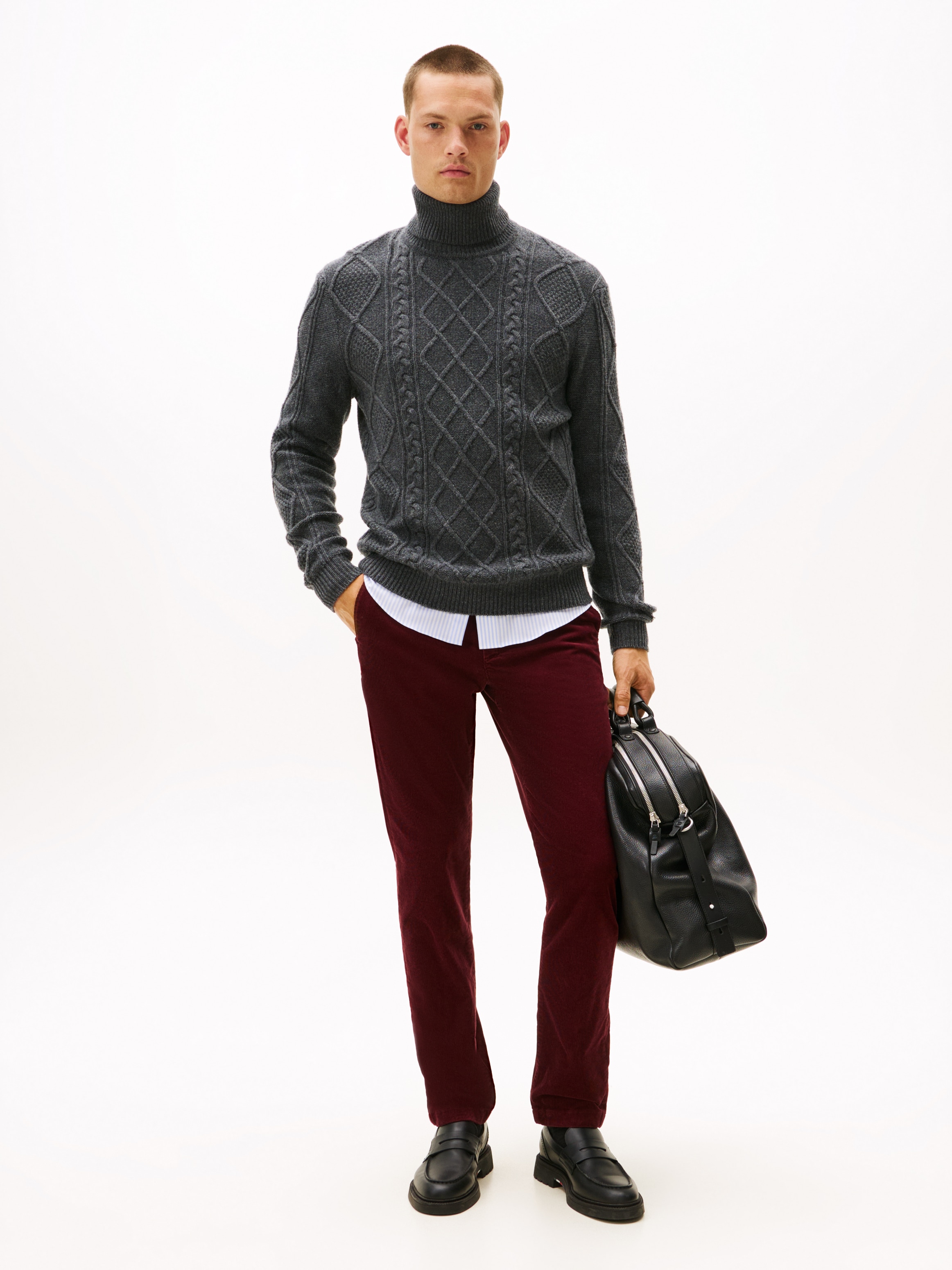 Tommy Hilfiger Pantalon en velours côtelé »DENTON CORDUROY«  Straight fit