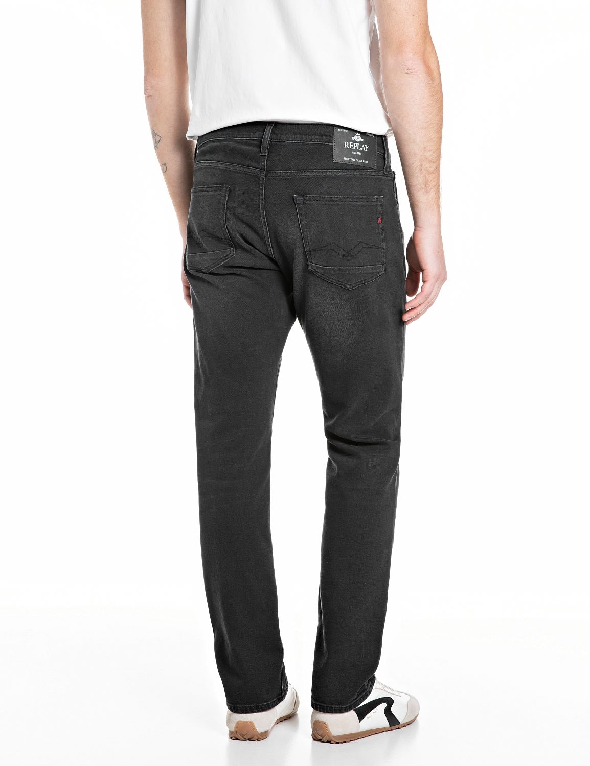 Replay Jeans droit »Aideen« im 5-Pocket-Stil