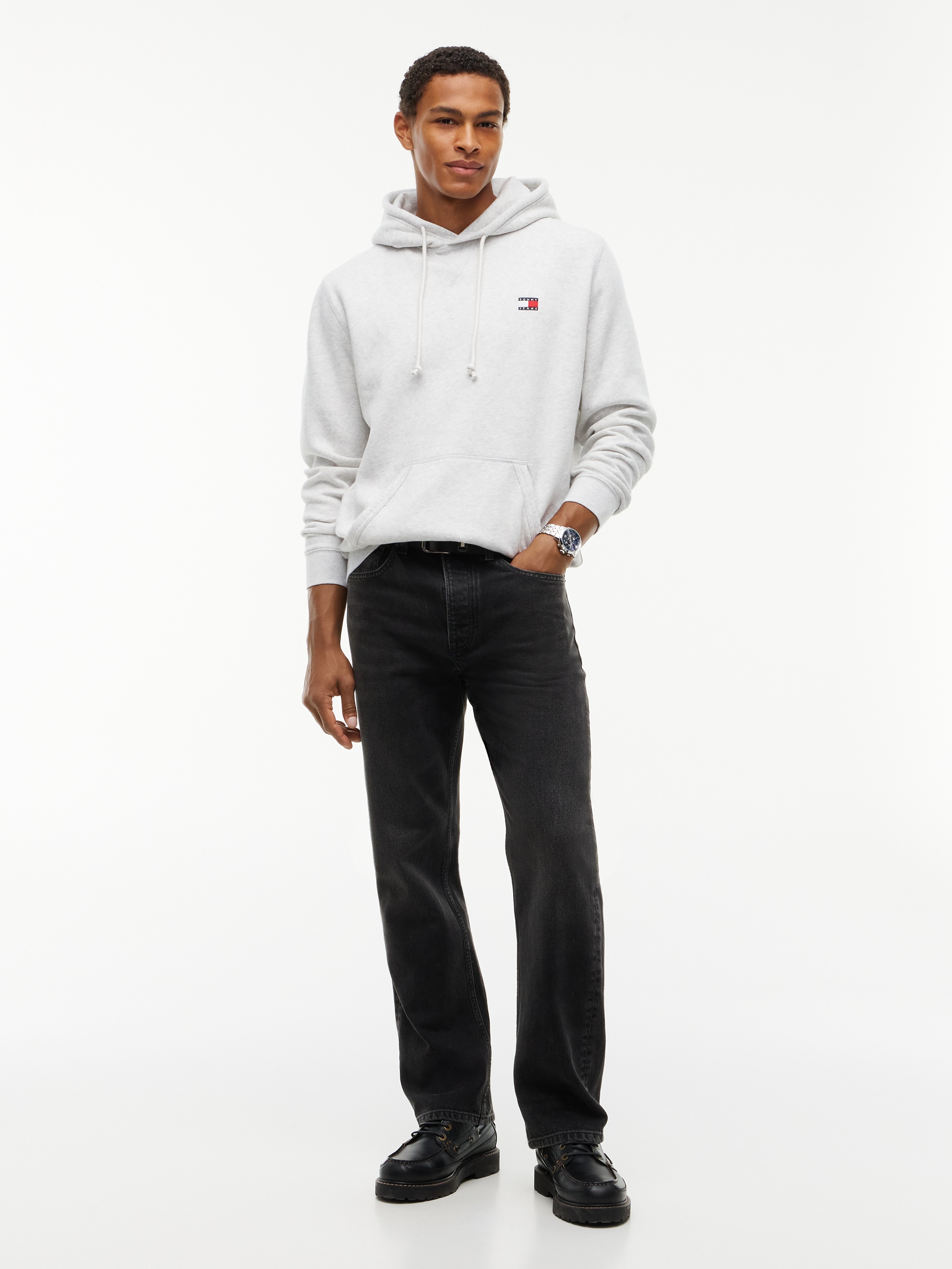Tommy Jeans Sweat à capuche »REGULAR BADGE HOODIE«, coupe régulière avec capuche
