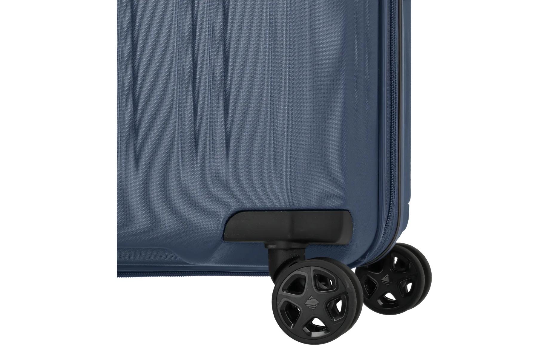 travelite Trolley »DYNAMIIC Reisekoffer Hartschale« 37 l 4 Rollen ABS-Hartschale und Volumenerweiterung